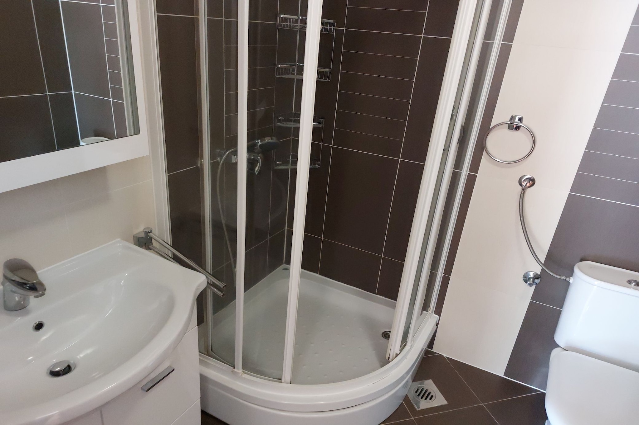 Villa Nižić Makarska - One Bedroom Apartment With Balcony (Marina) - Badkamer