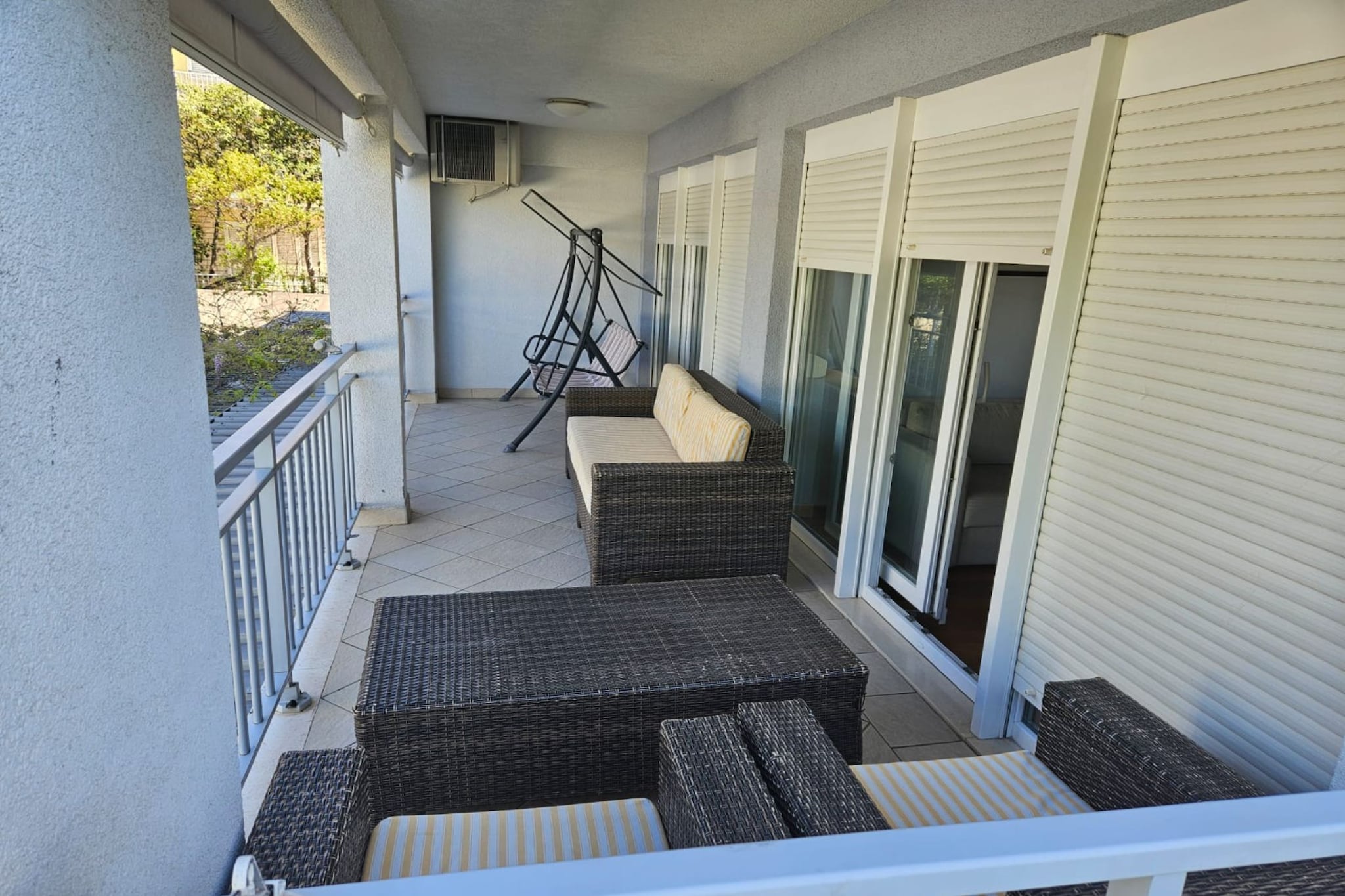 Villa Nižić Makarska - One Bedroom Apartment With Balcony (Marina) - Terrasbalkon