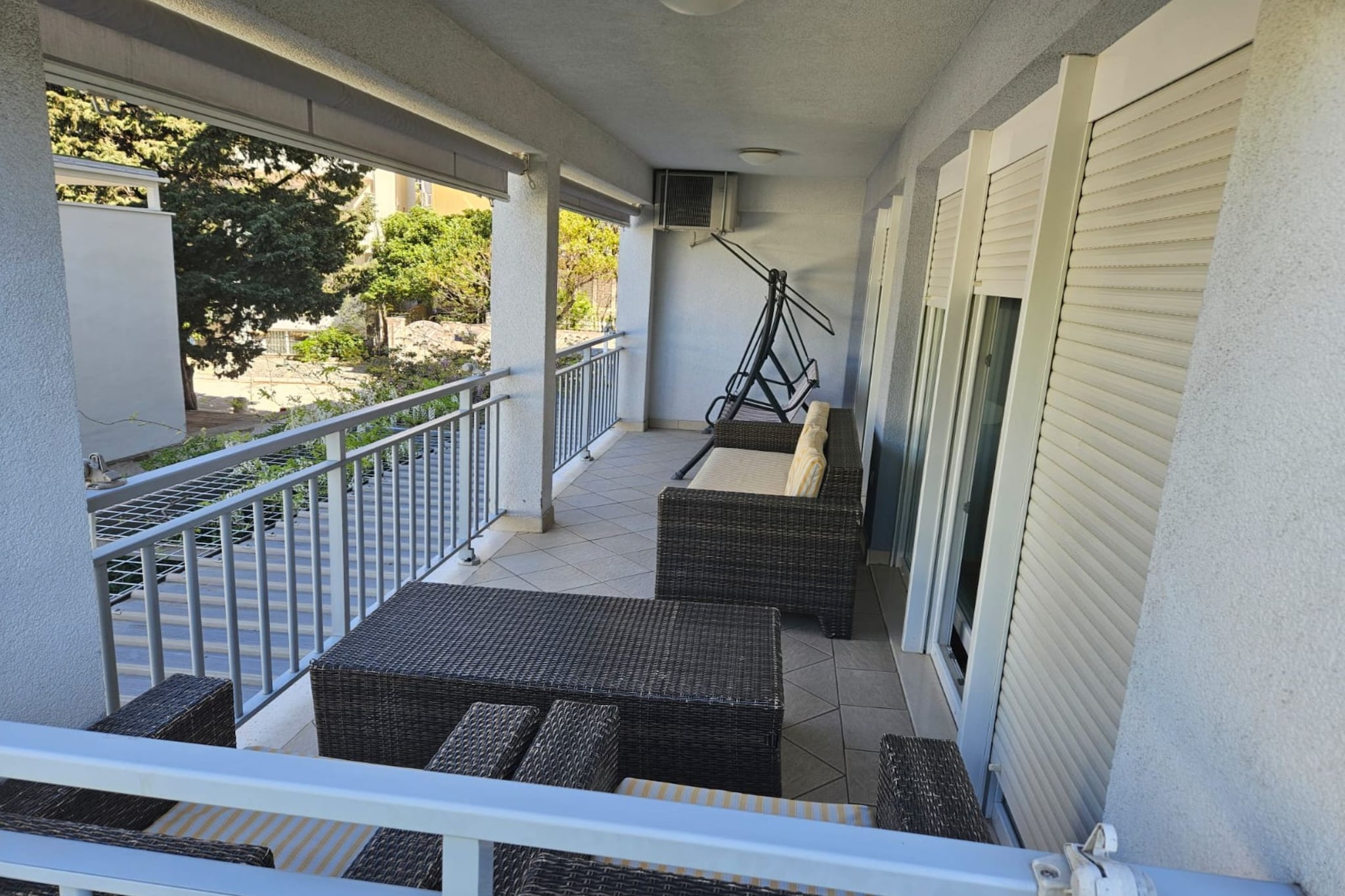 Villa Nižić Makarska - One Bedroom Apartment With Balcony (Marina) - Terrasbalkon