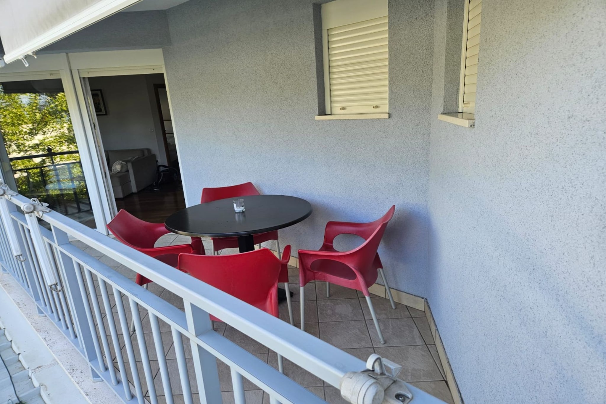 Villa Nižić Makarska - One Bedroom Apartment With Balcony (Marina) - Terrasbalkon
