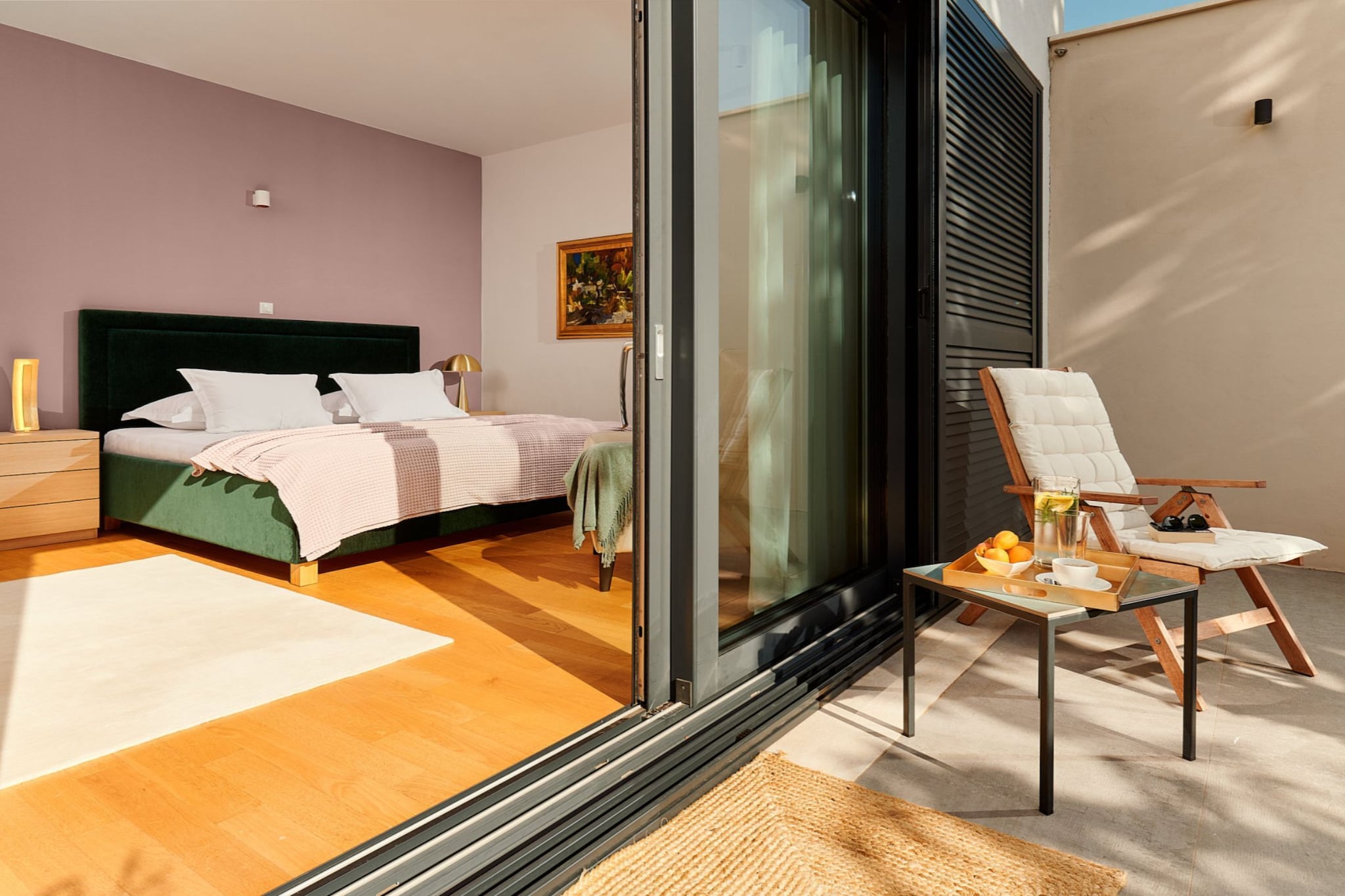 Villa Katina - Four bedroom Vila with pool and hot tub - Schlafzimmer