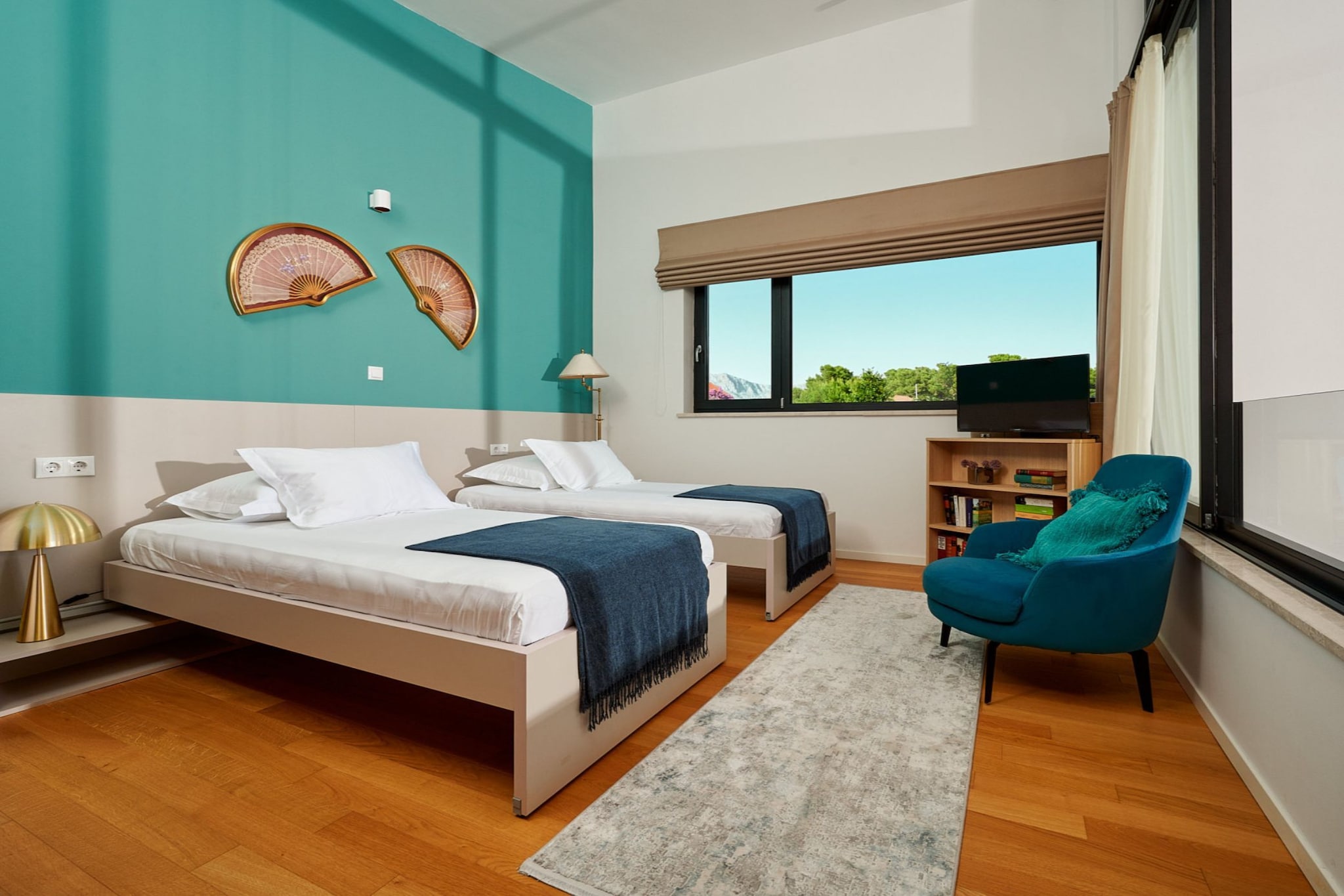 Villa Katina - Four bedroom Vila with pool and hot tub - Schlafzimmer