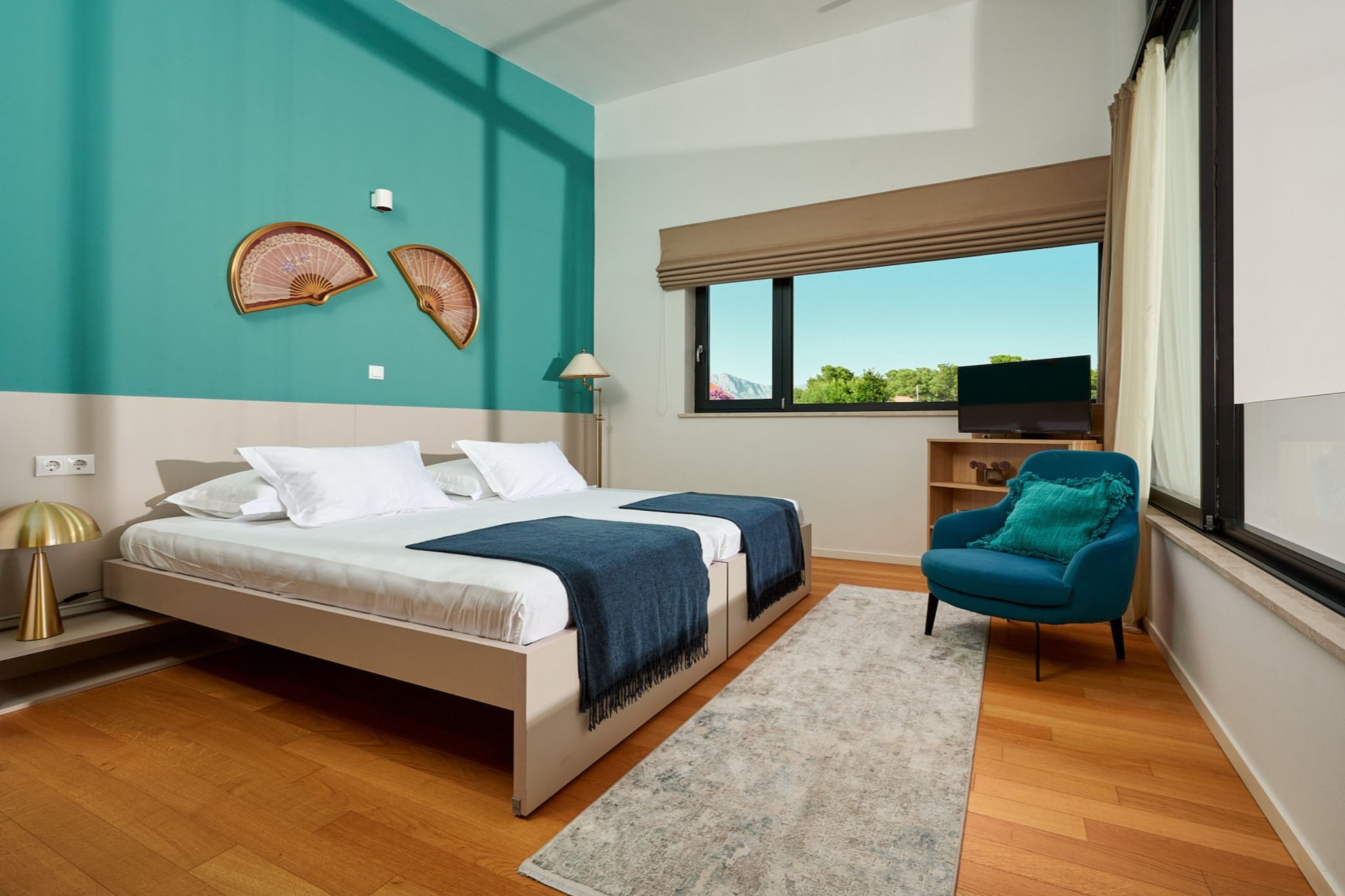Villa Katina - Four bedroom Vila with pool and hot tub - Schlafzimmer
