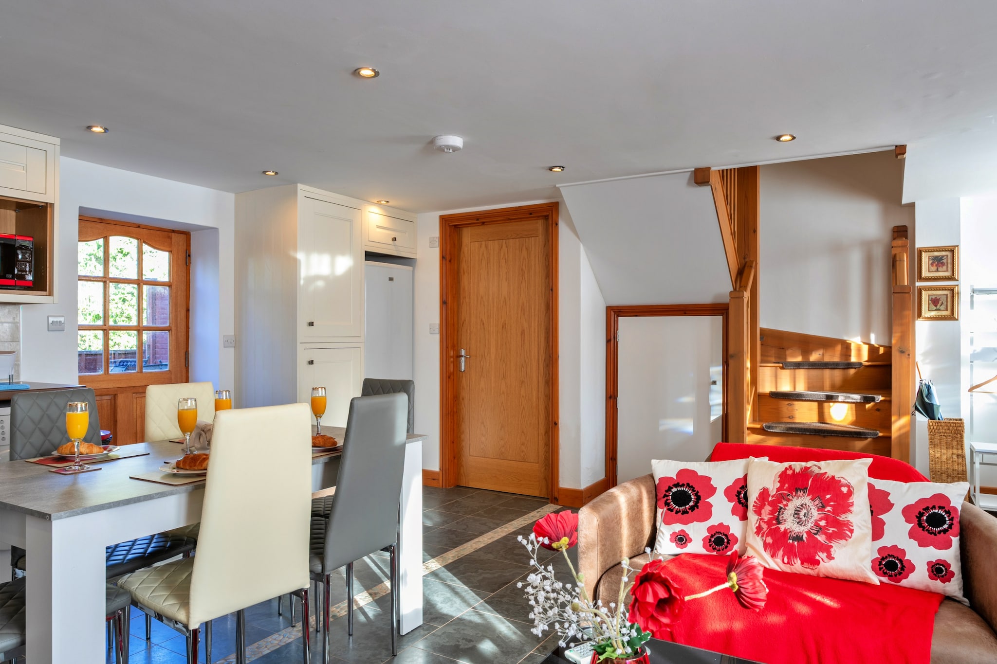 Poppy Cottage, Great Houndbeare Farm - Dining room