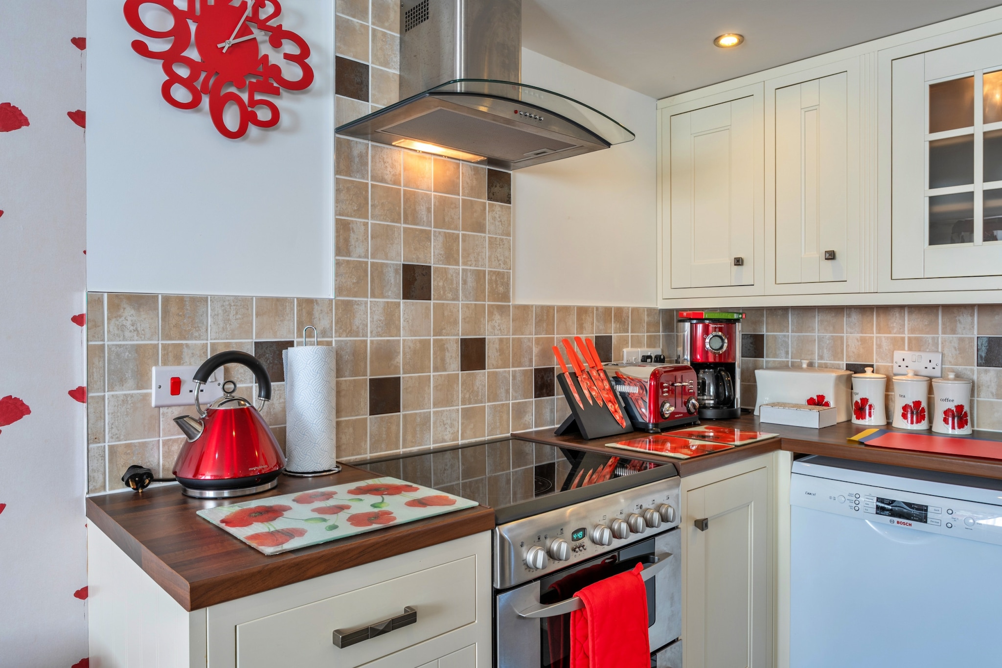 Poppy Cottage, Great Houndbeare Farm - Kitchen