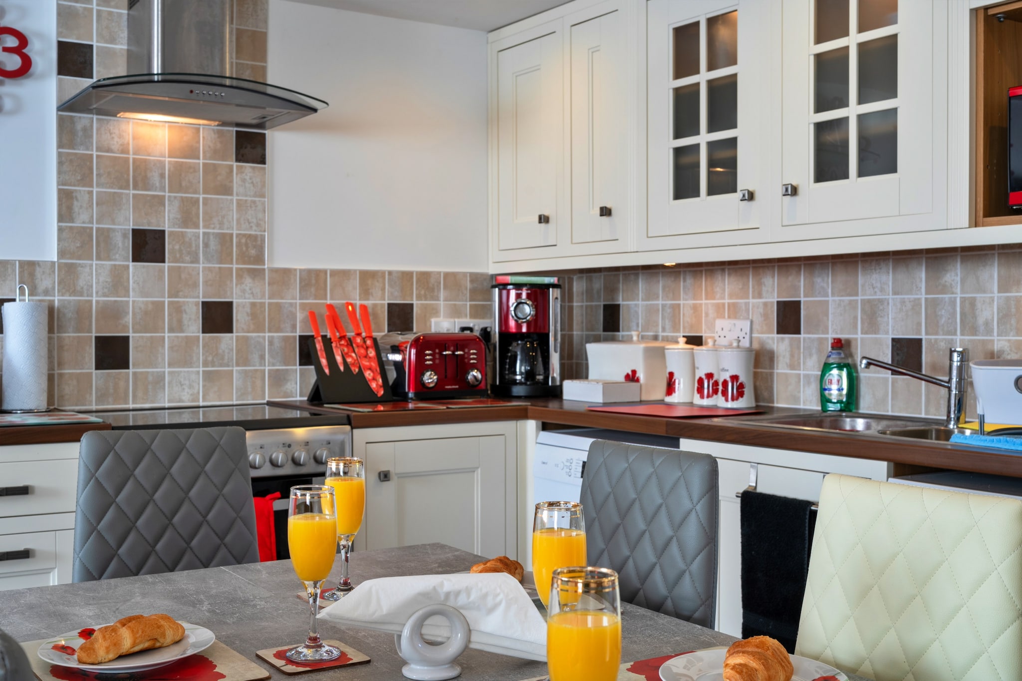 Poppy Cottage, Great Houndbeare Farm - Kitchen