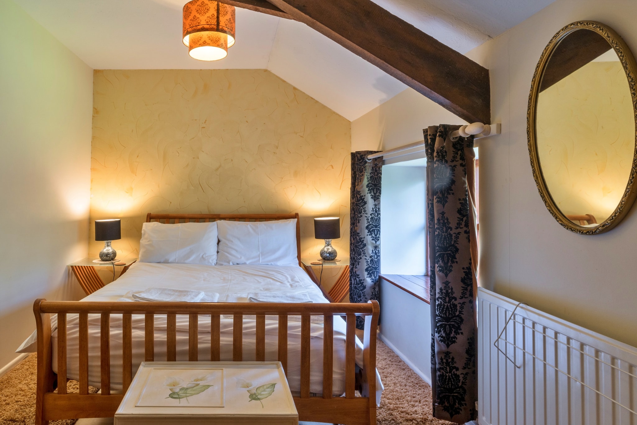 Mill Cottage, Great Houndbeare Farm - Bedroom