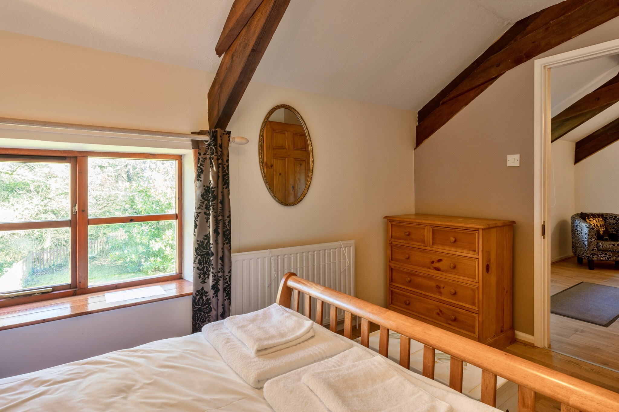 Mill Cottage, Great Houndbeare Farm - Bedroom