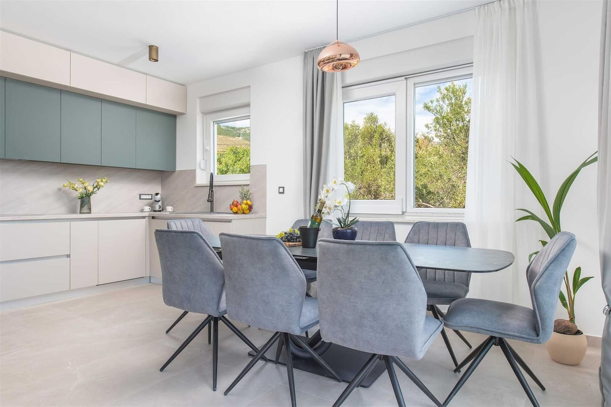 VILLA VISTA VINEA-Eetkamer