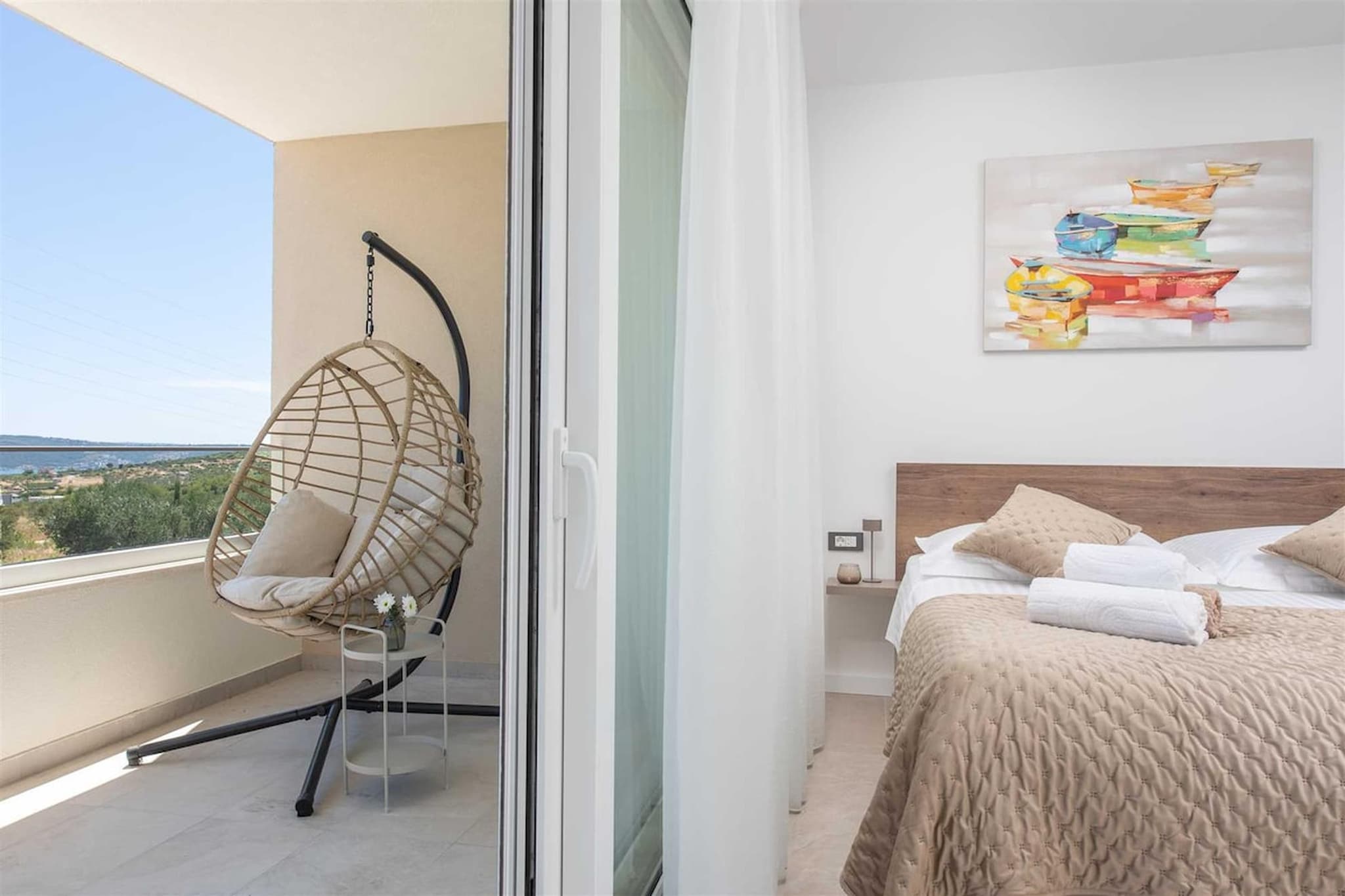 VILLA VISTA VINEA-Terrasbalkon