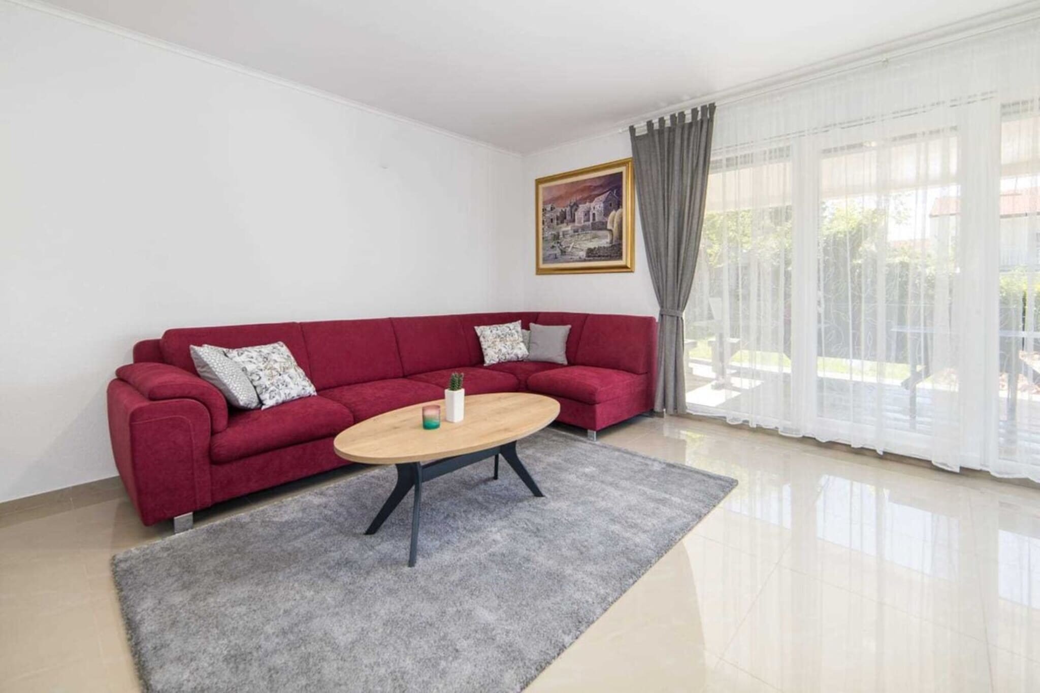 Villa Vinis Terra-Woonkamer