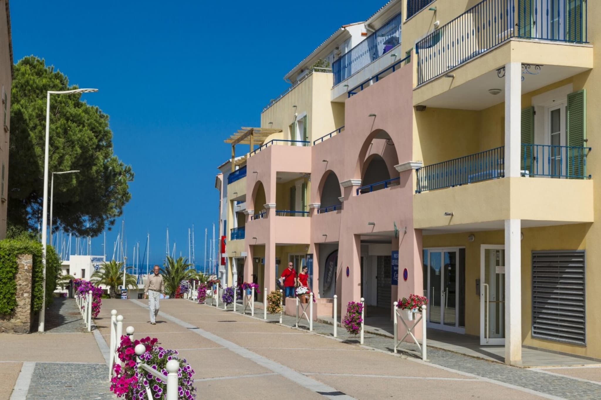 Les Voiles Blanches/Trilocale/6-Gebiete Sommer 1 km