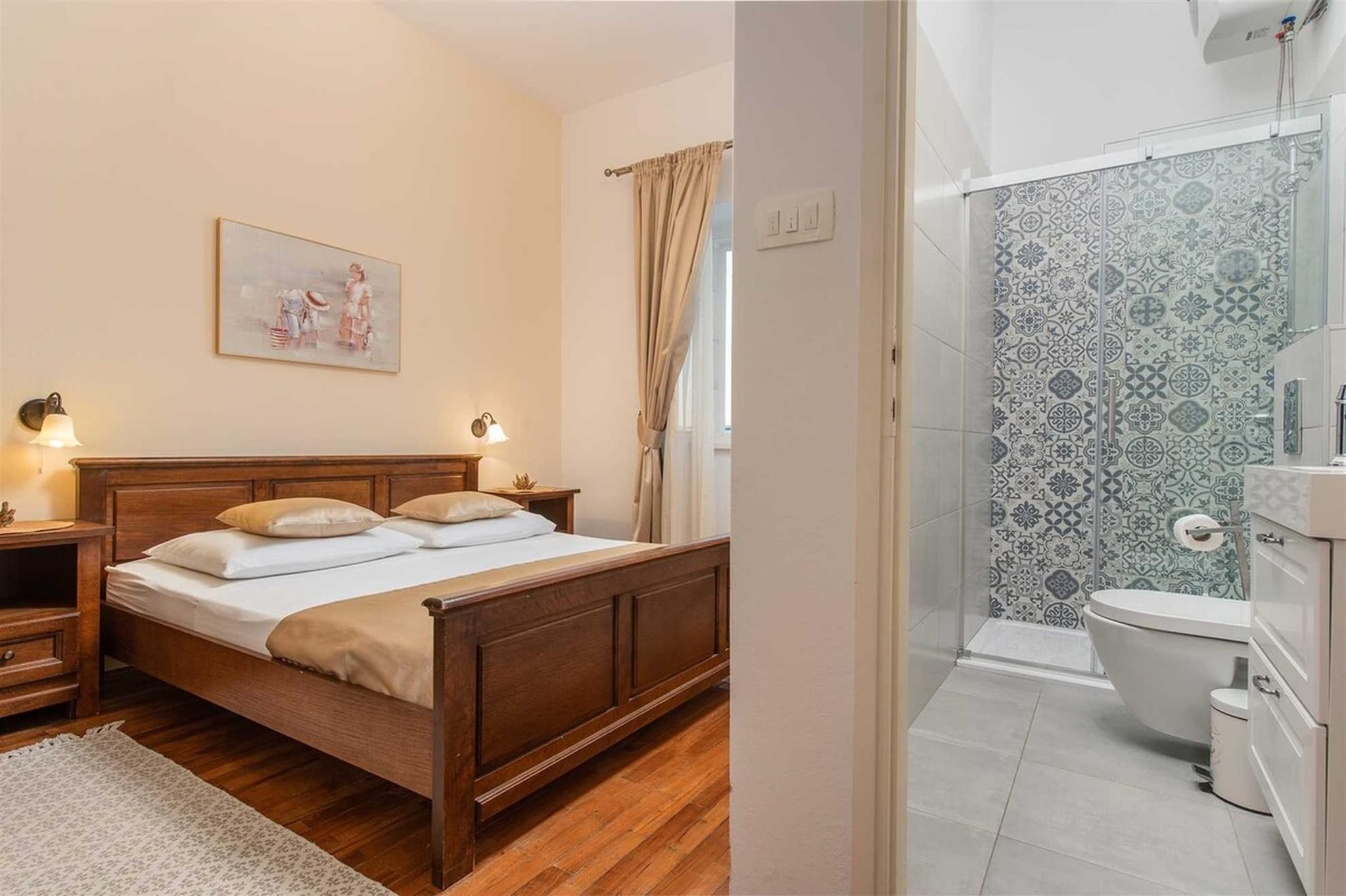 Villa AdriaStone-Chambre