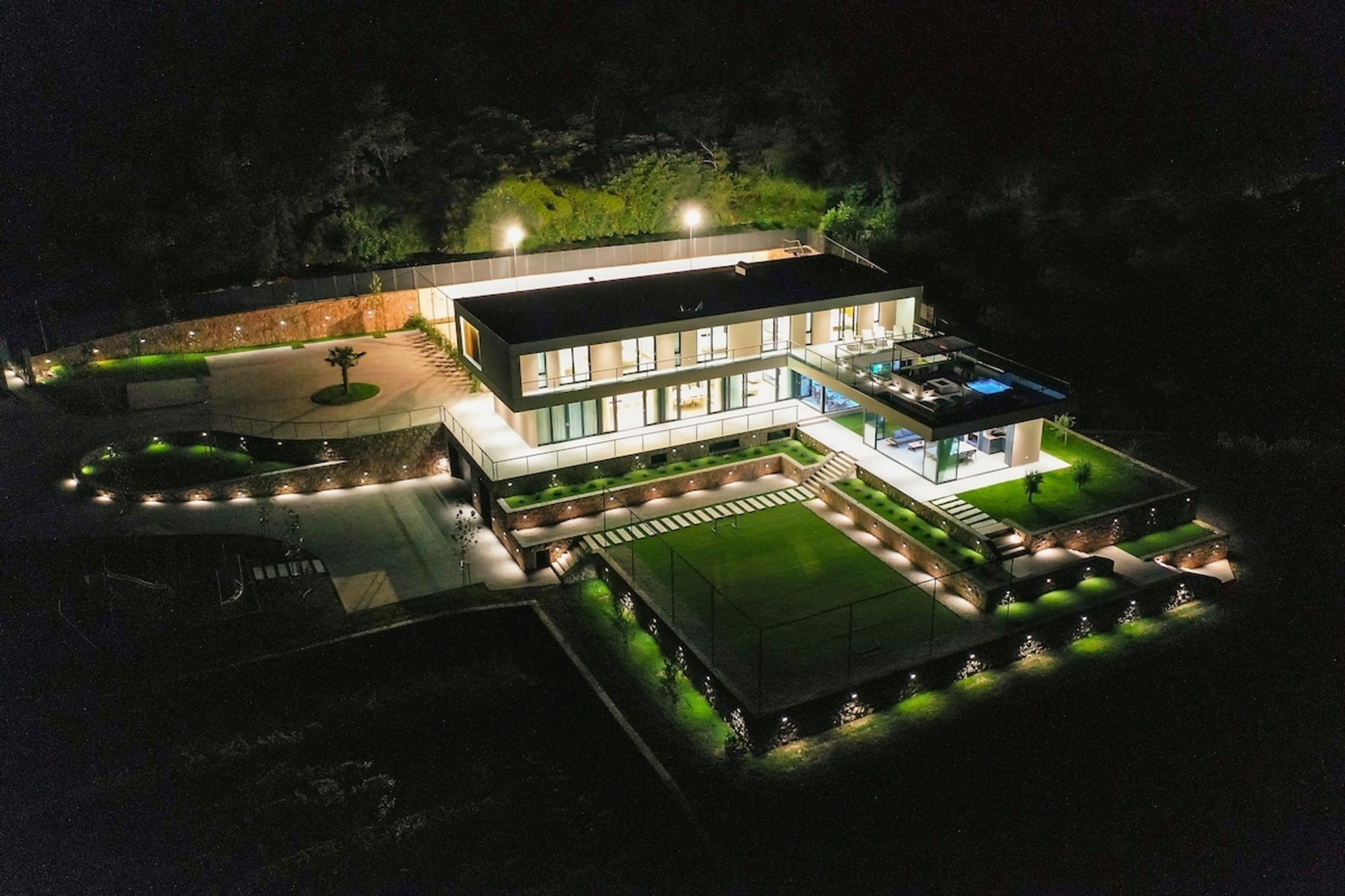 Villa Excelsior-Buitenkant zomer