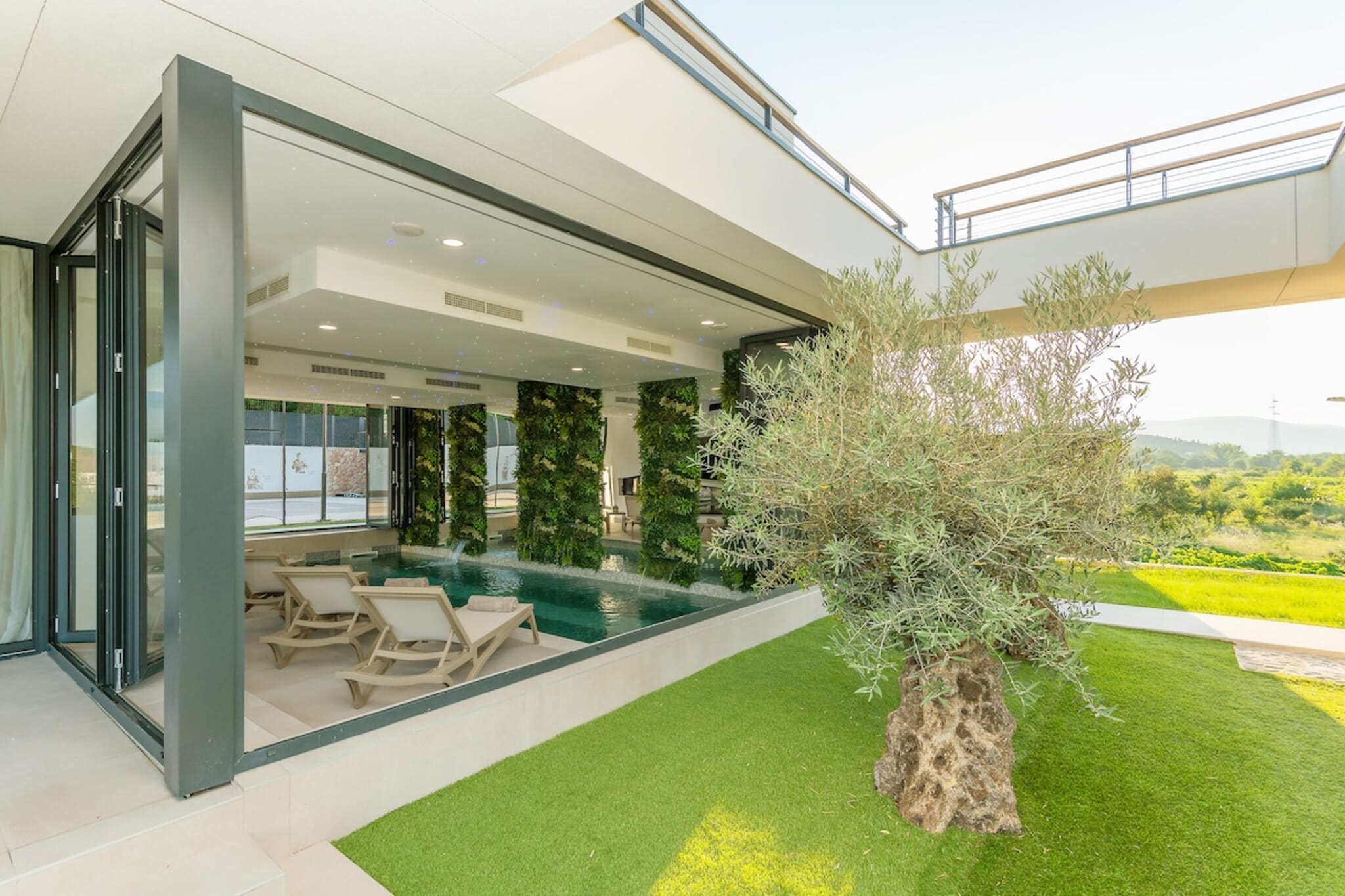 Villa Excelsior-Tuinen zomer