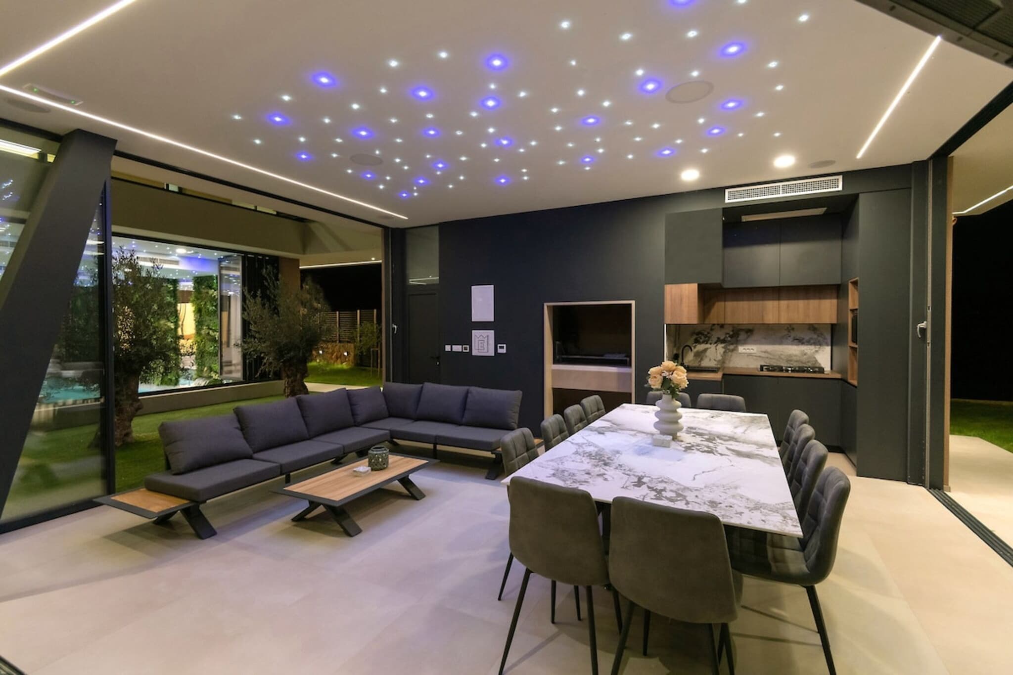 Villa Excelsior-Woonkamer