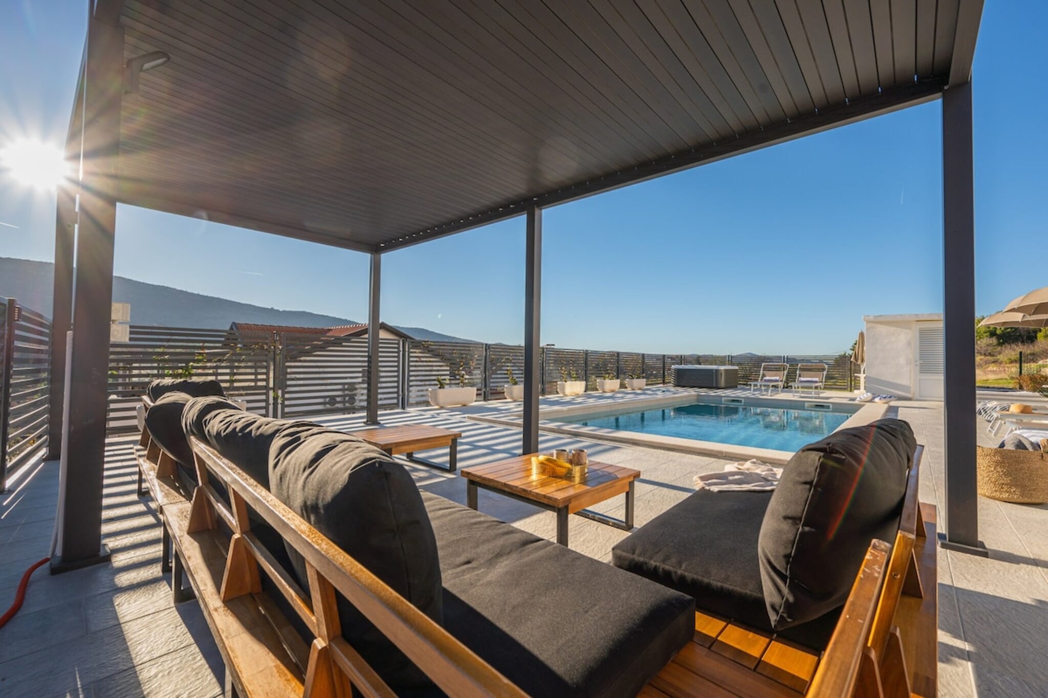 Villa Magnolia-Terrasse/Balkon