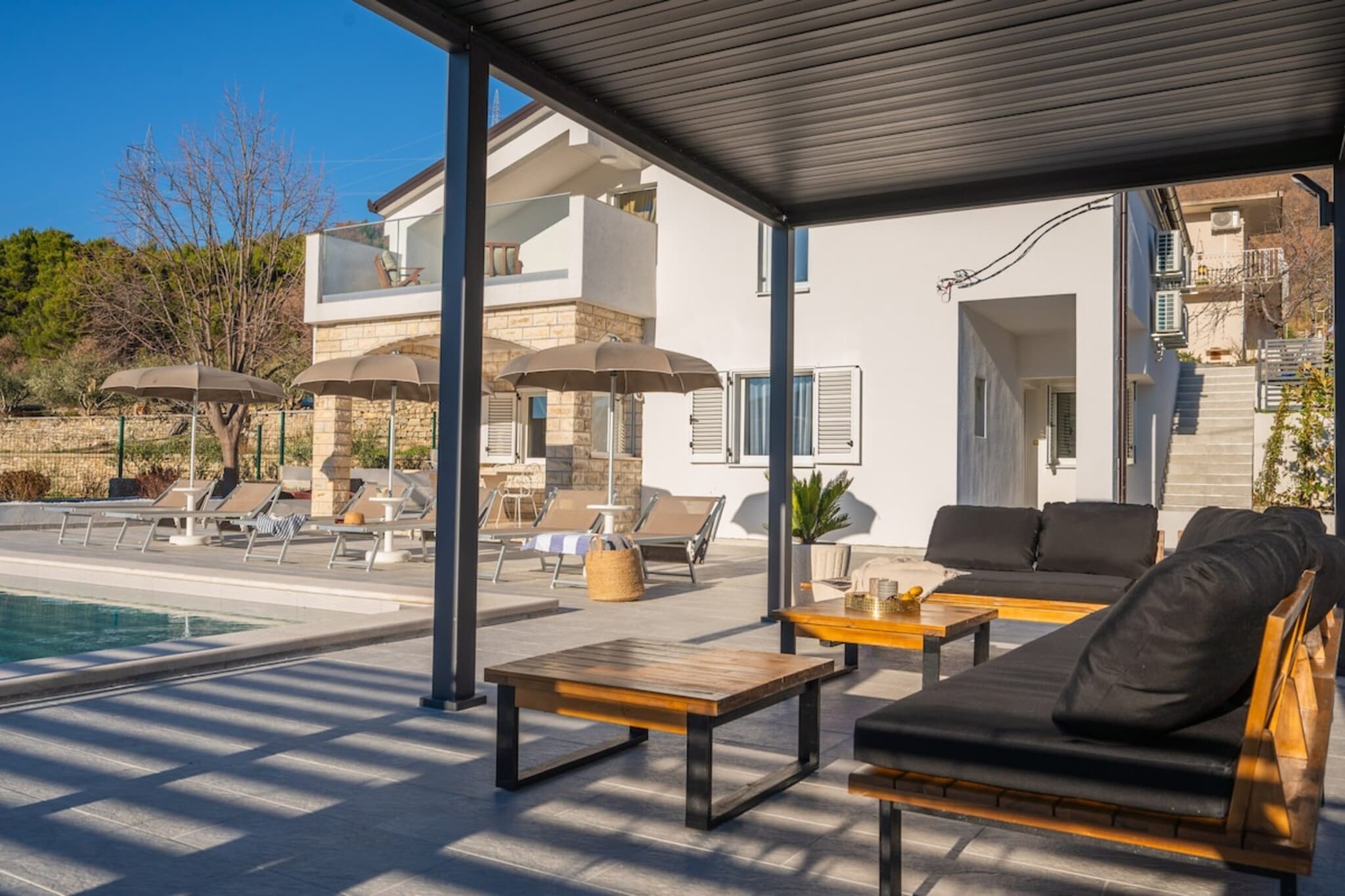 Villa Magnolia-Terrasse/Balkon