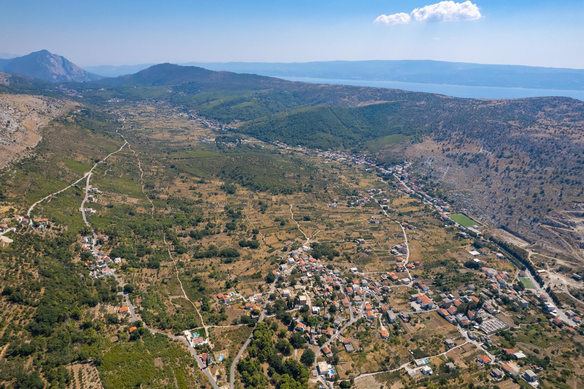 Villa Florinda-Gebiete Sommer 1 km