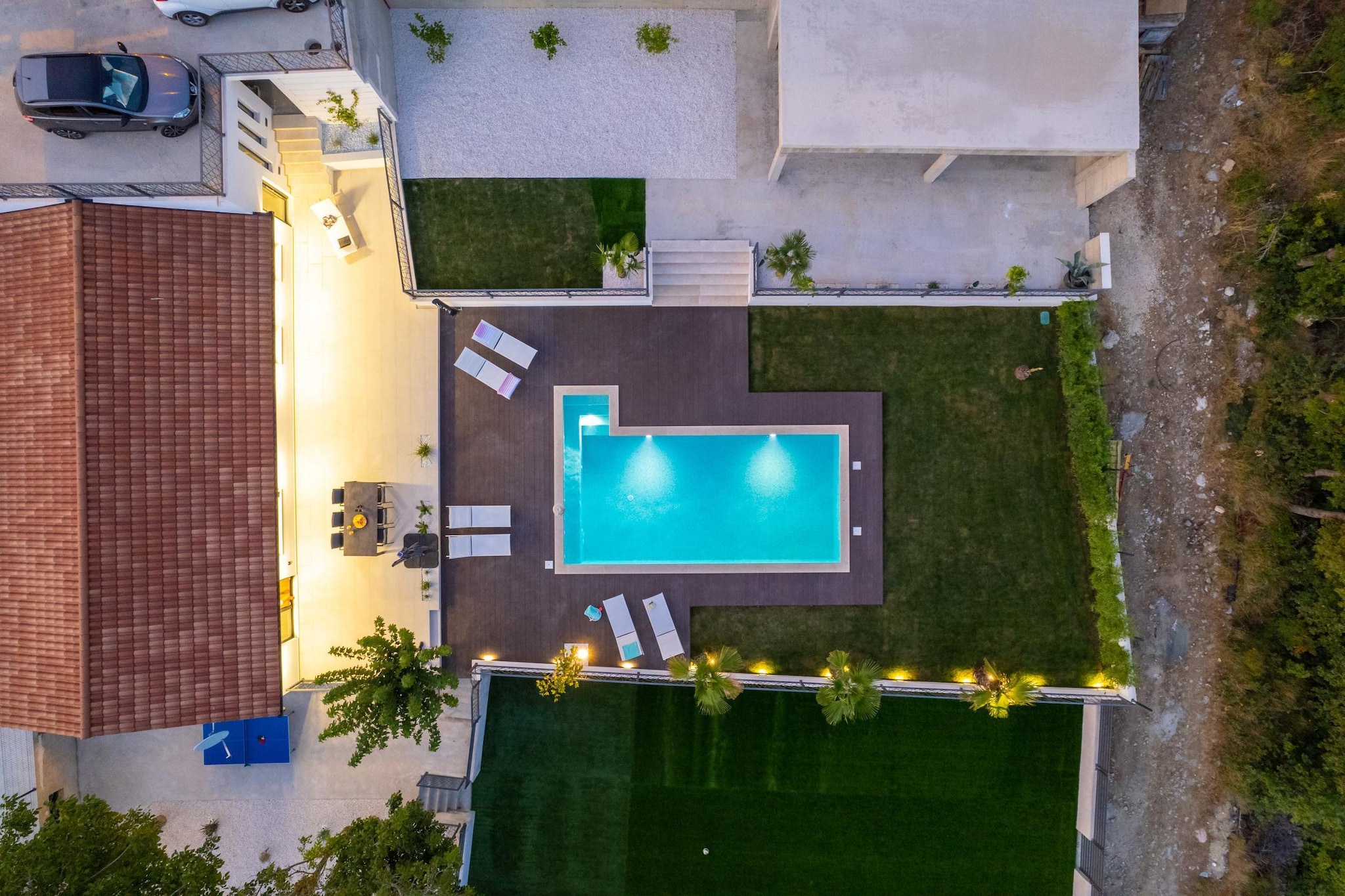 Villa Florinda-Außenbereich Sommer