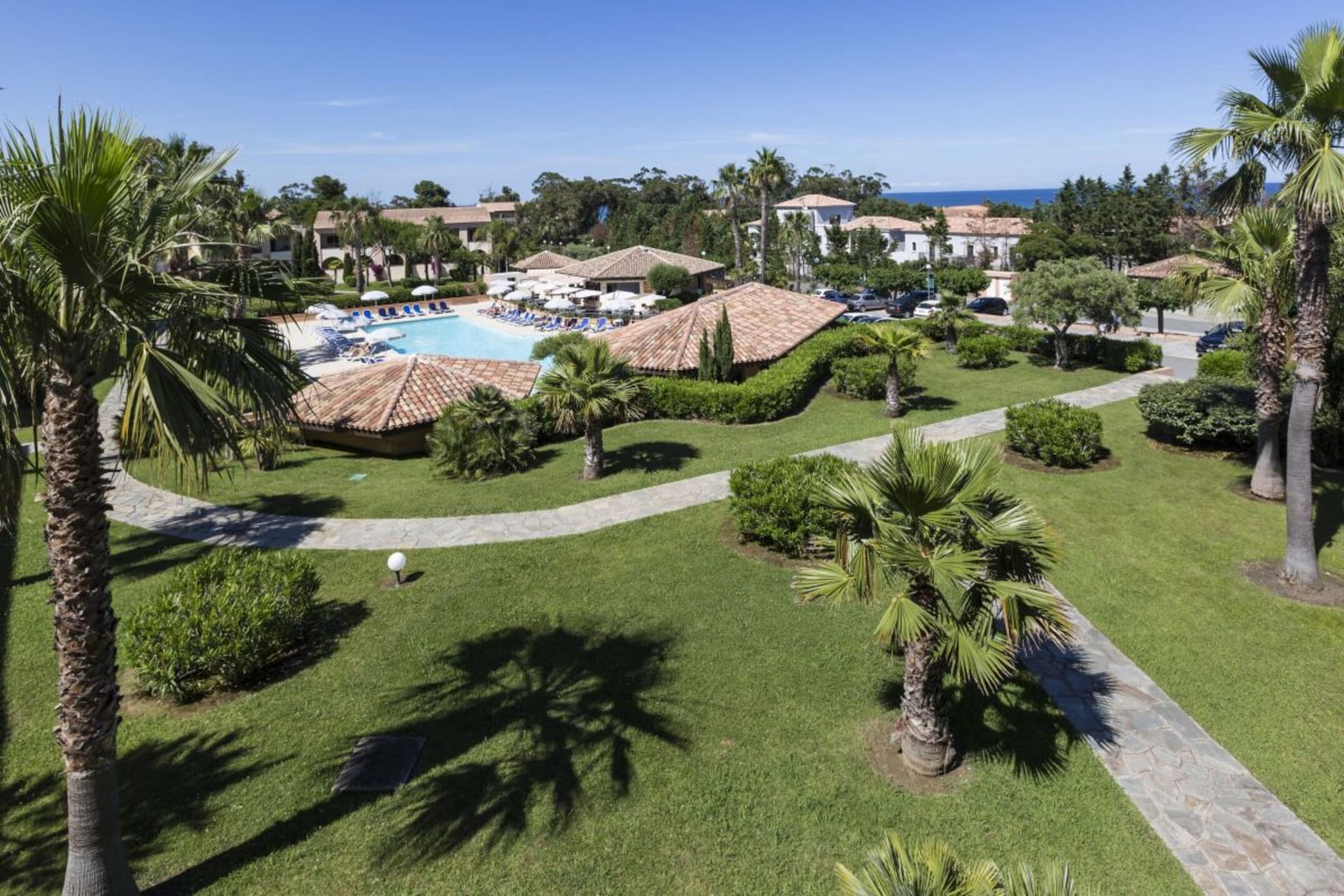 Sognu di Mare Residence BILOCALE/6 TRILOCALE/6 persone-Tuinen zomer