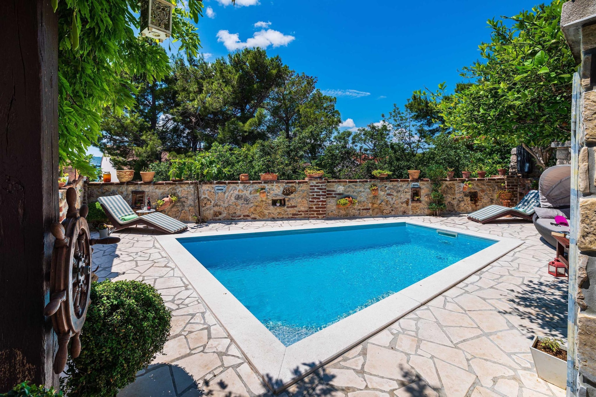 Sea view Villa Danica-Zwembad