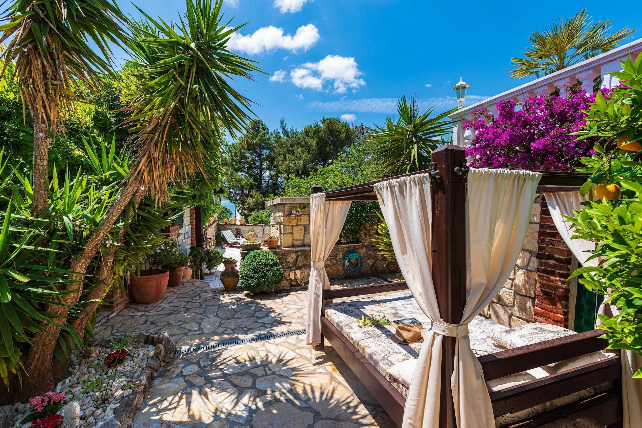 Sea view Villa Danica-Terrasbalkon