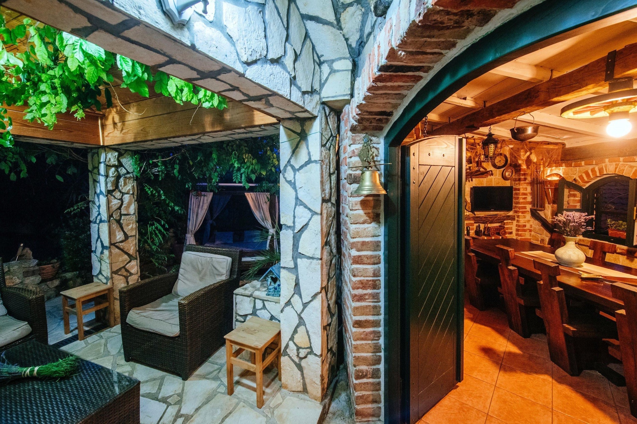 Sea view Villa Danica-Woonkamer