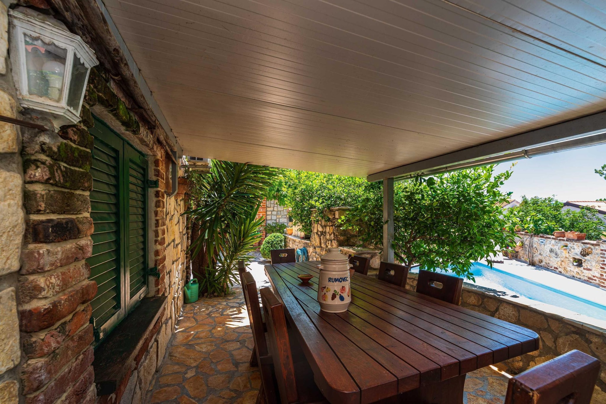 Sea view Villa Danica-Terrasbalkon