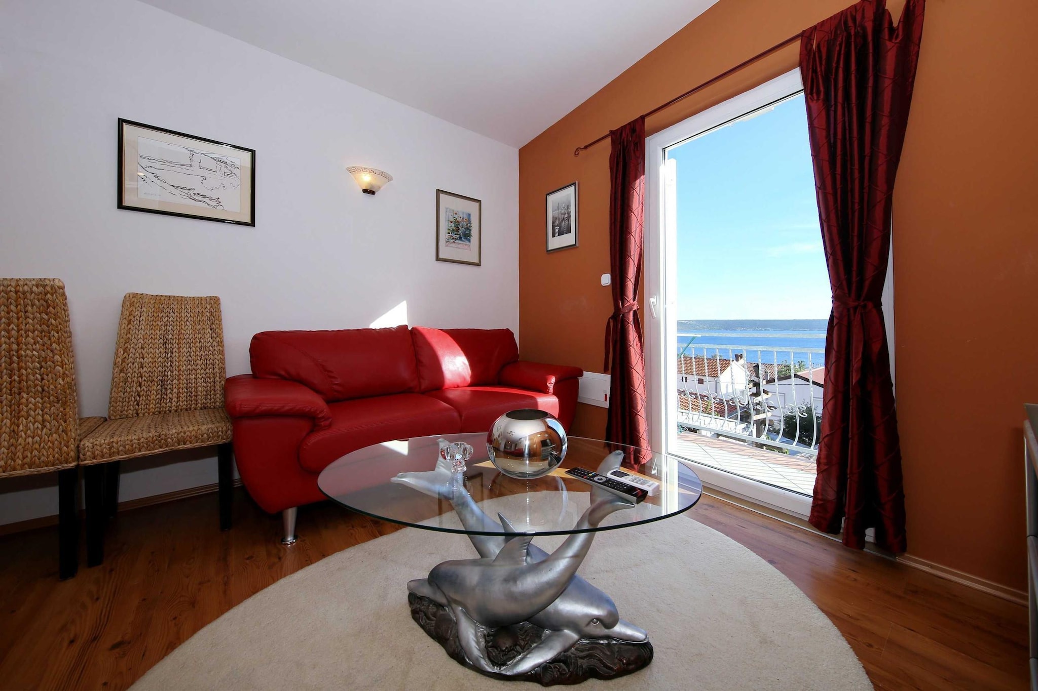 Sea view Villa Danica-Woonkamer