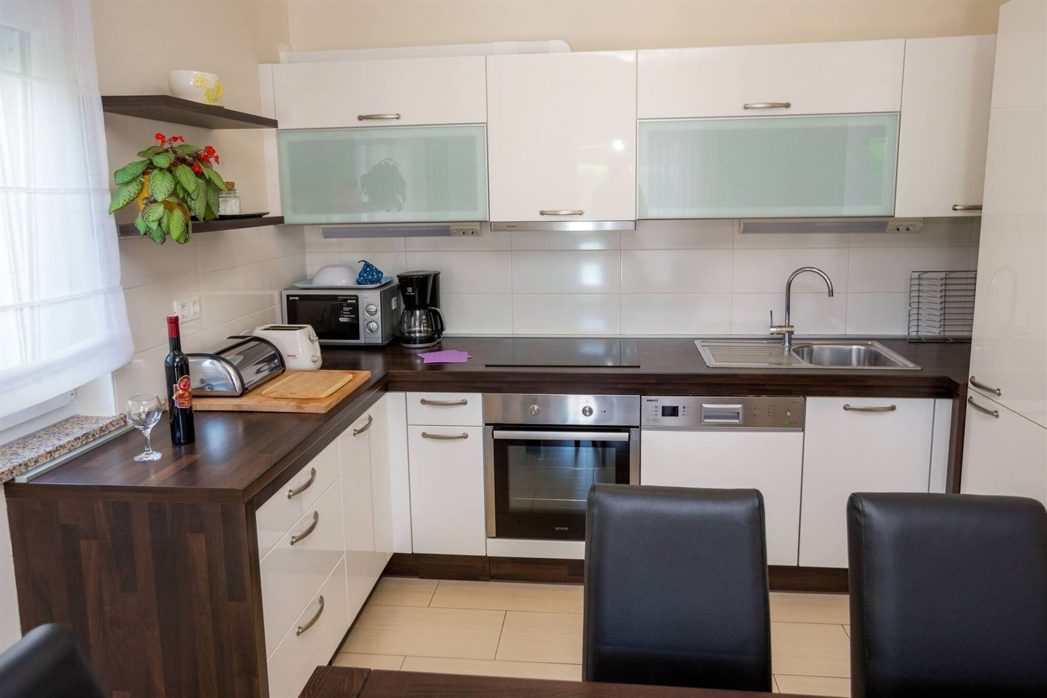 Apartment ViGo with private pool-Keuken