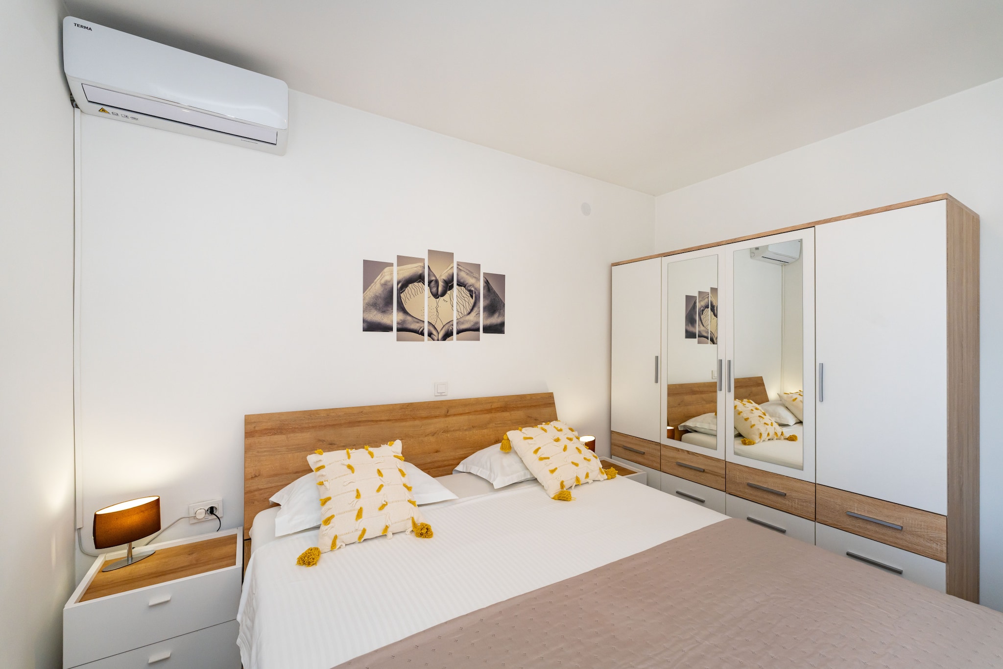 Sea view apartment Klara-Slaapkamer