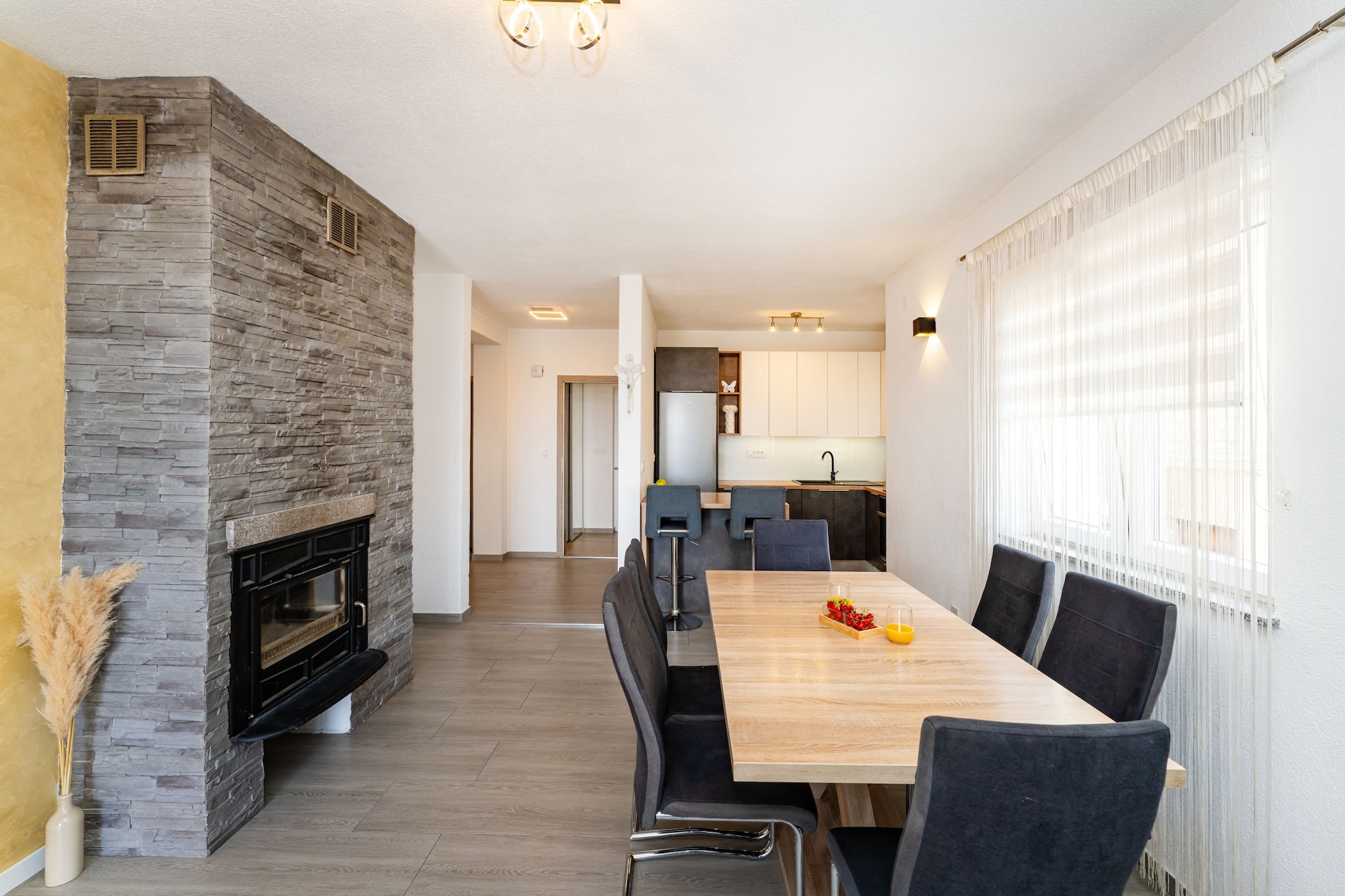 Sea view apartment Klara-Eetkamer