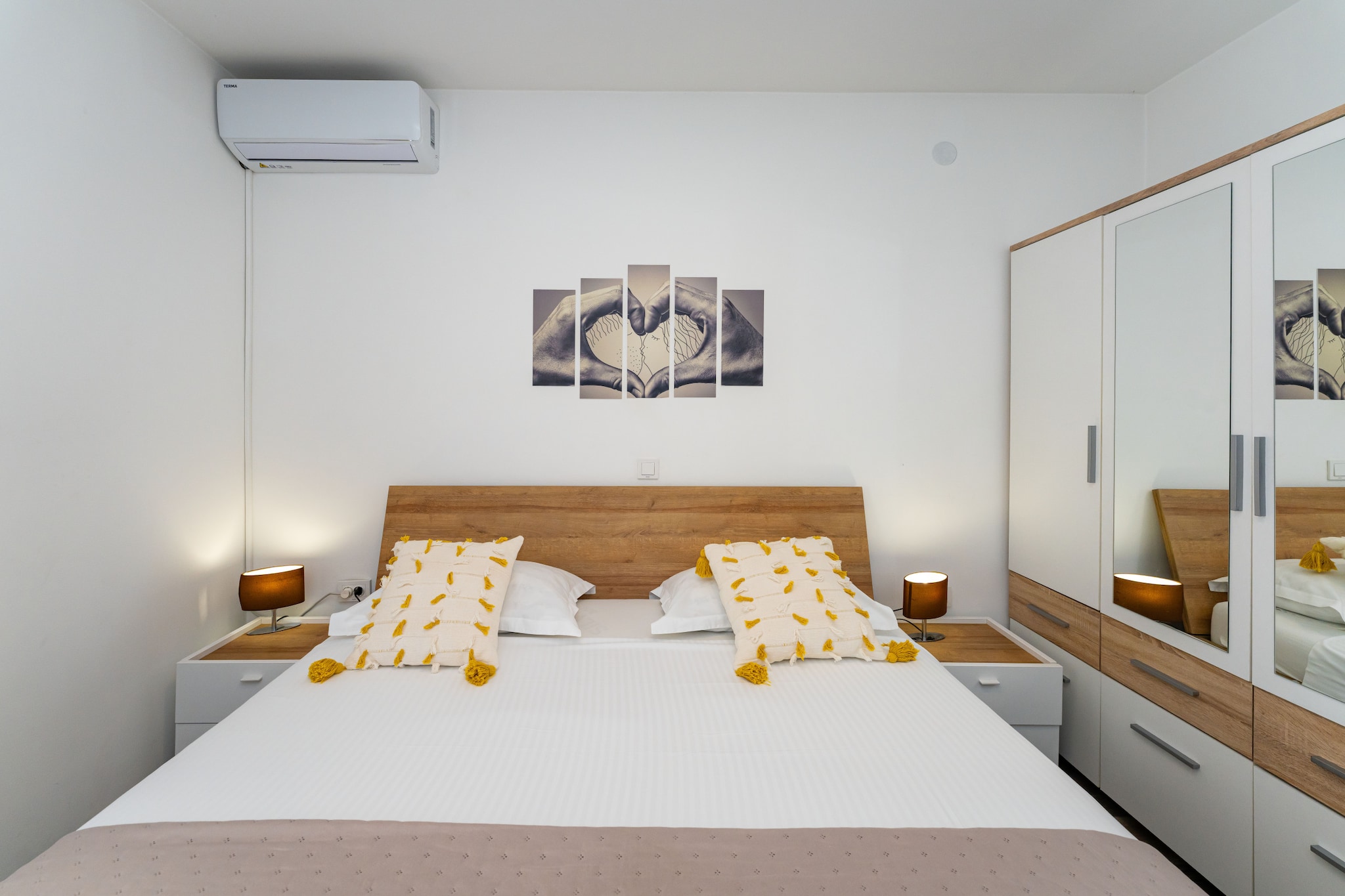 Sea view apartment Klara-Slaapkamer