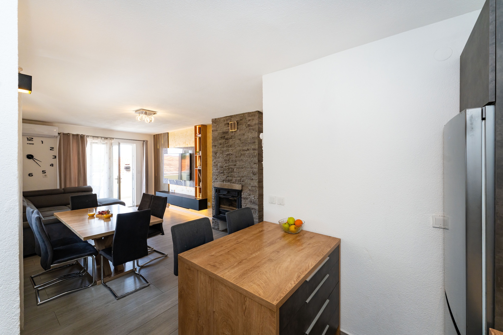 Sea view apartment Klara-Eetkamer