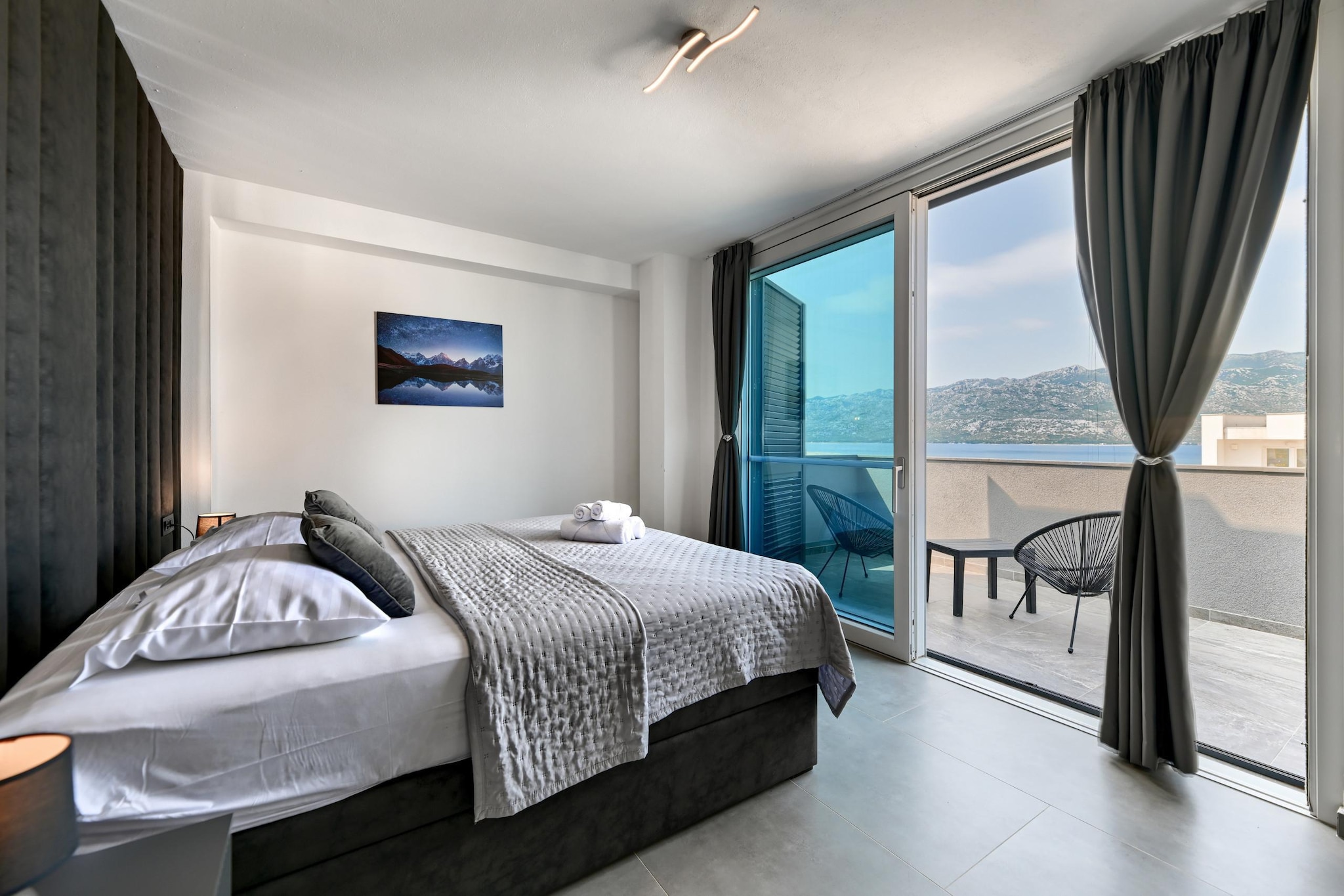 Sea view Villa Punta-Schlafzimmer