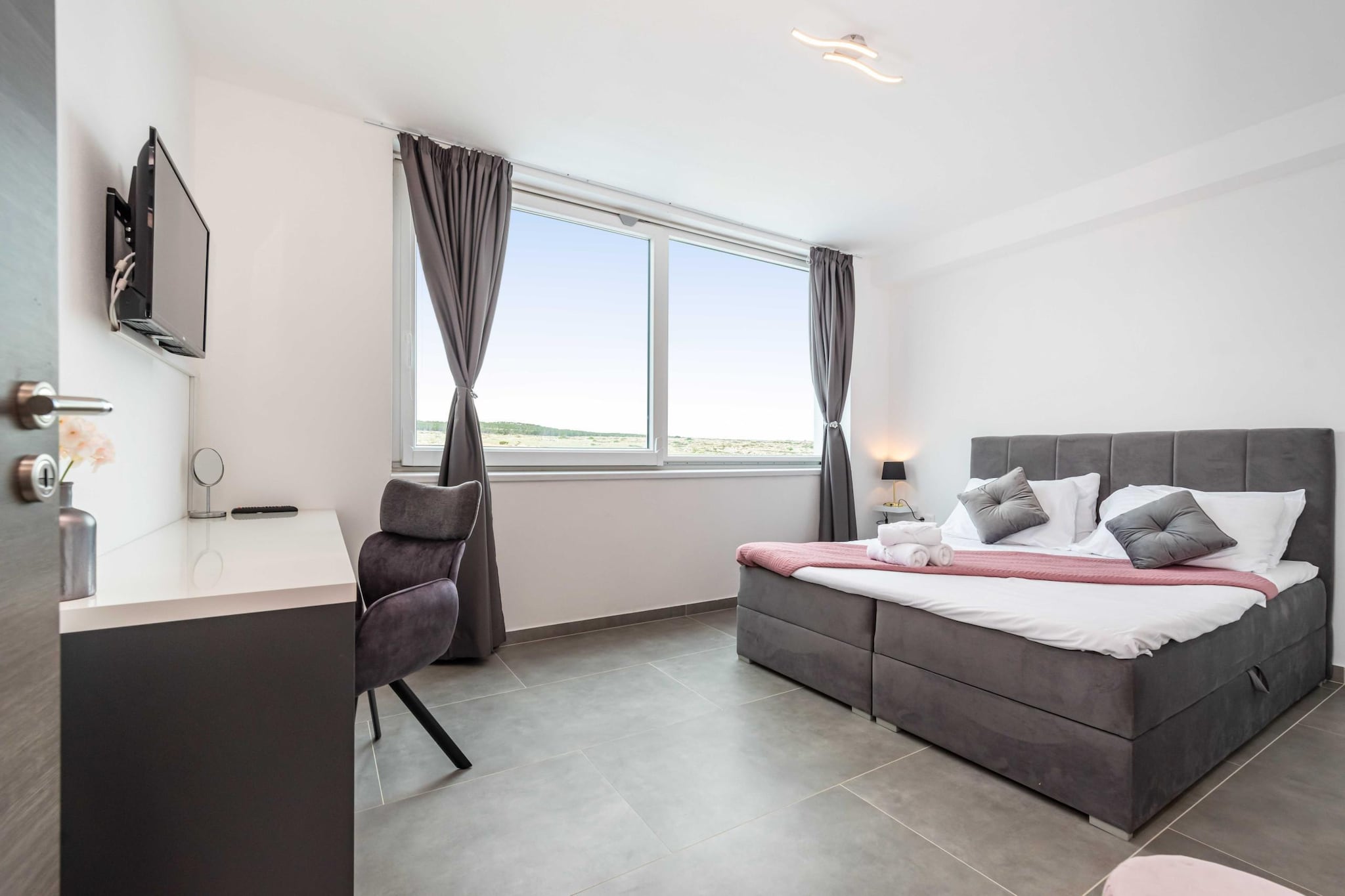 Sea view Villa Punta-Schlafzimmer