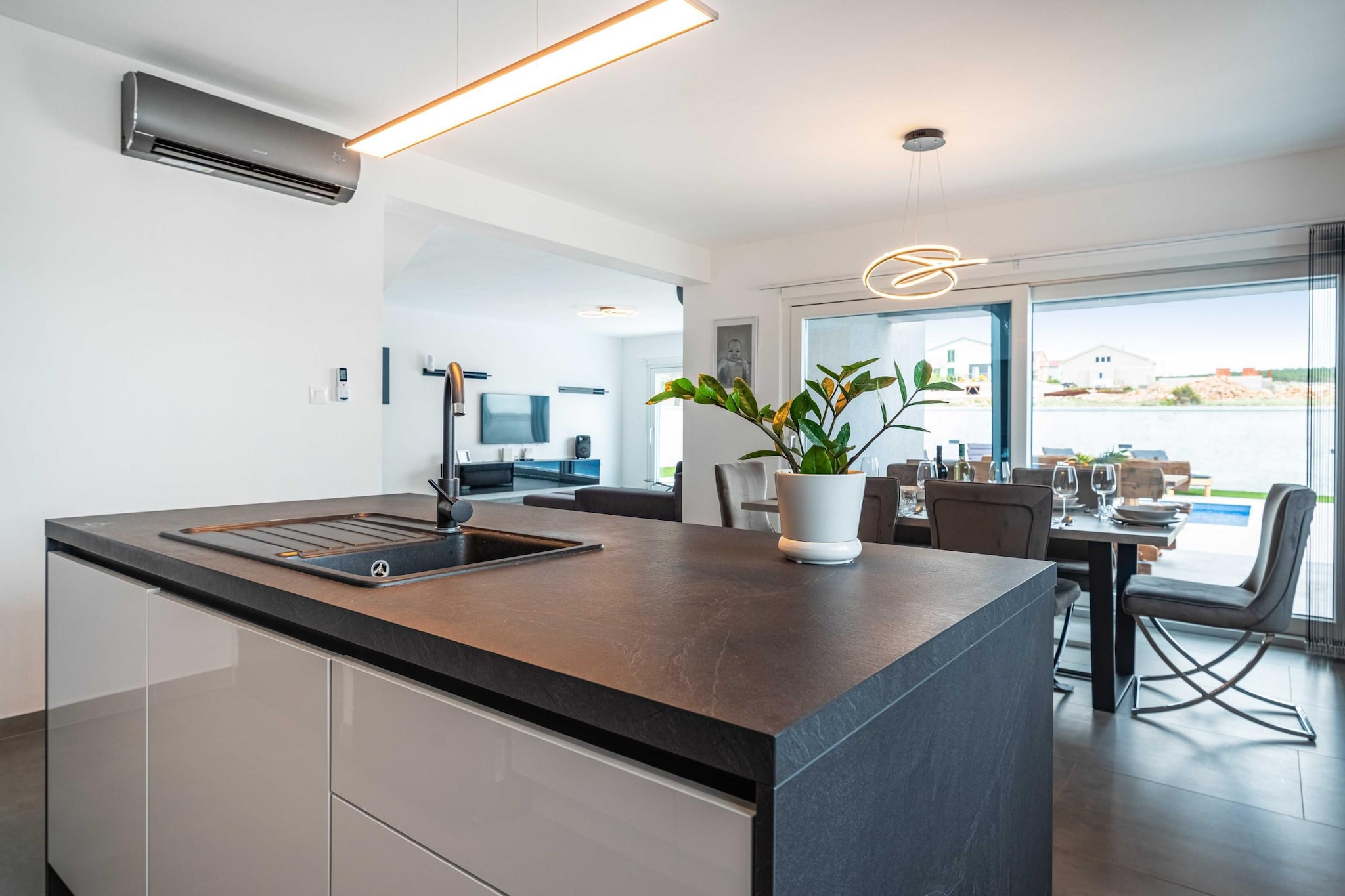 Sea view Villa Punta-Küche