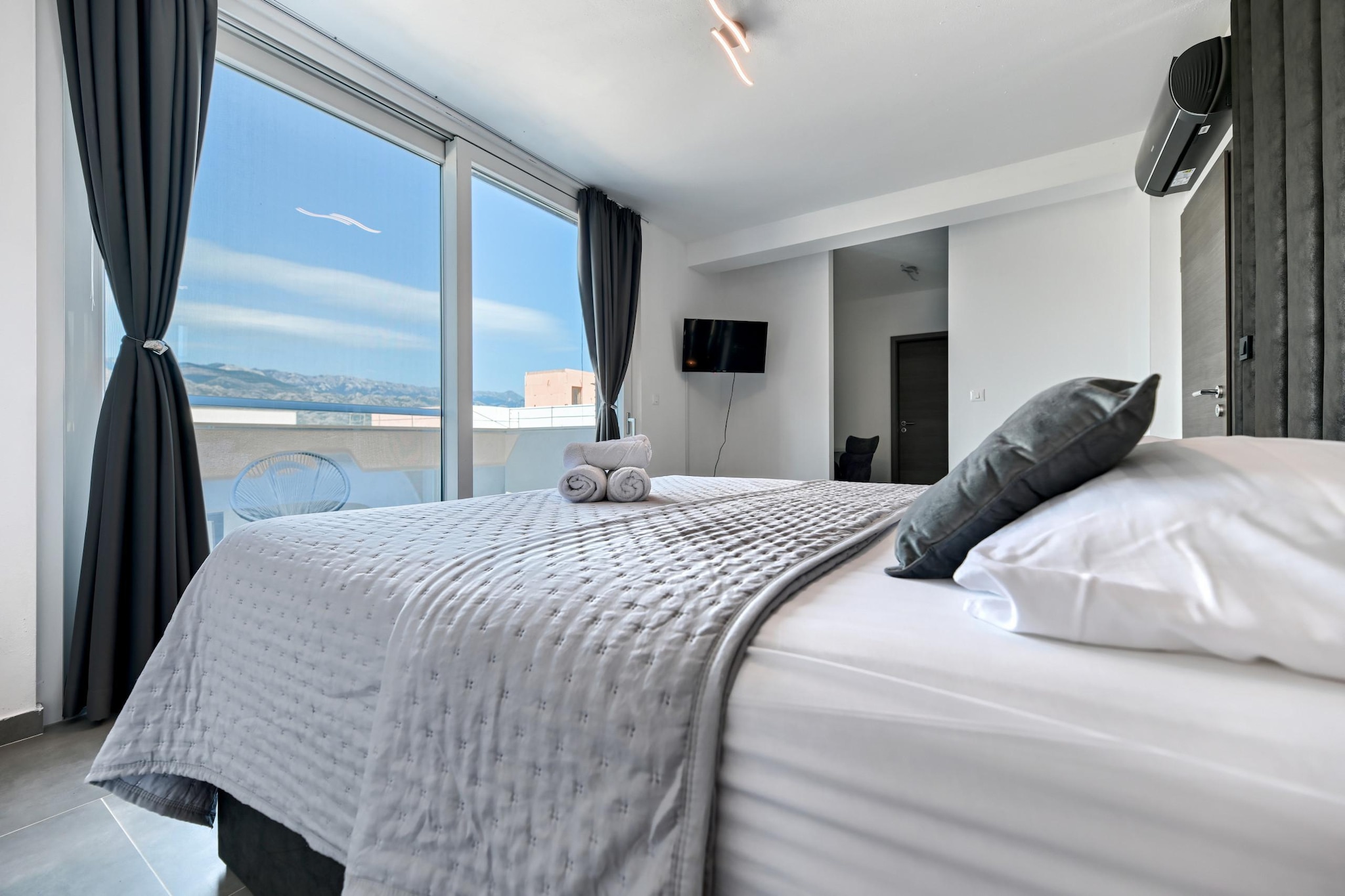 Sea view Villa Punta-Schlafzimmer