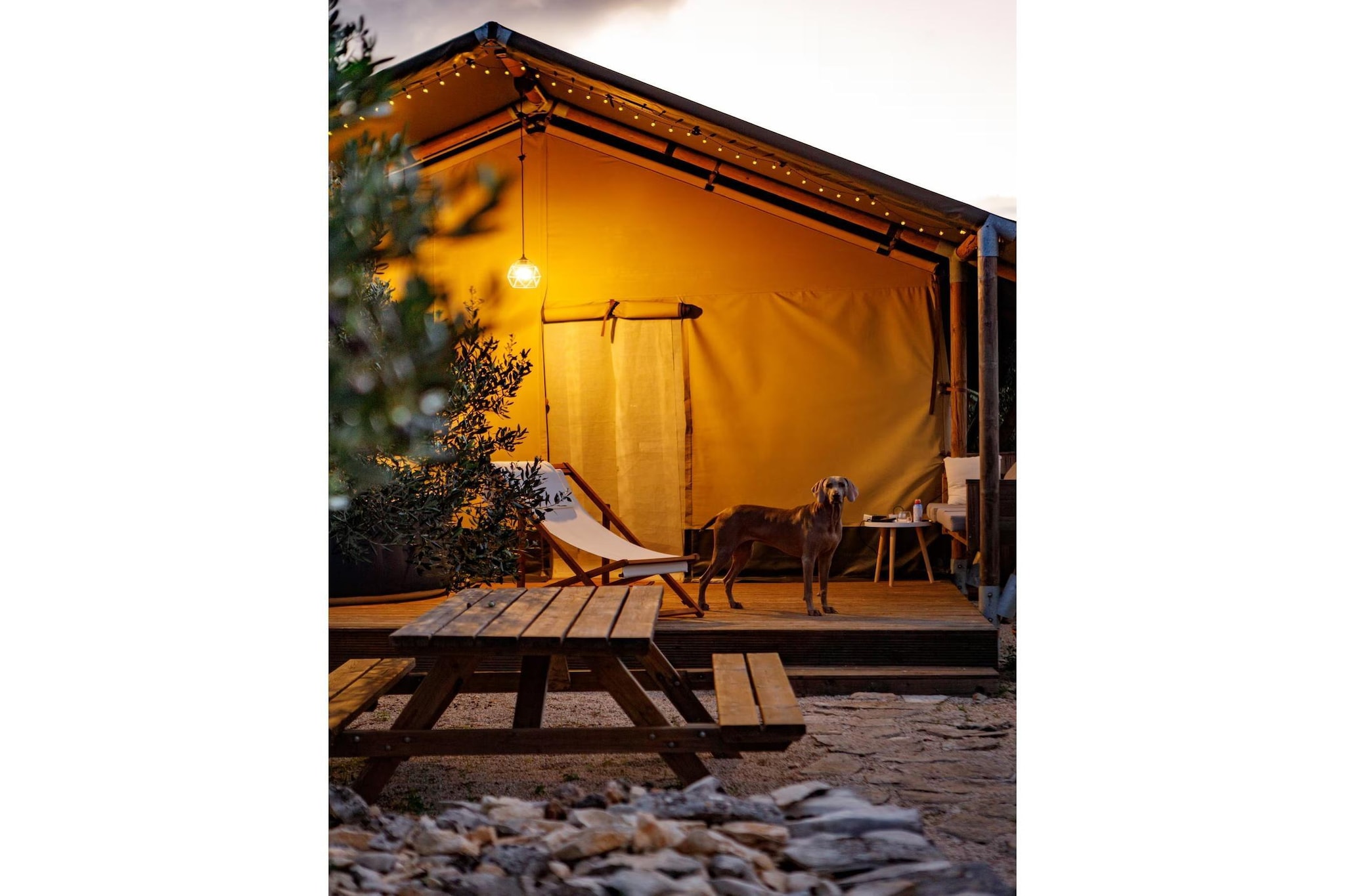 Adriatic Heritage Glamping No 1-Terrasse/Balkon