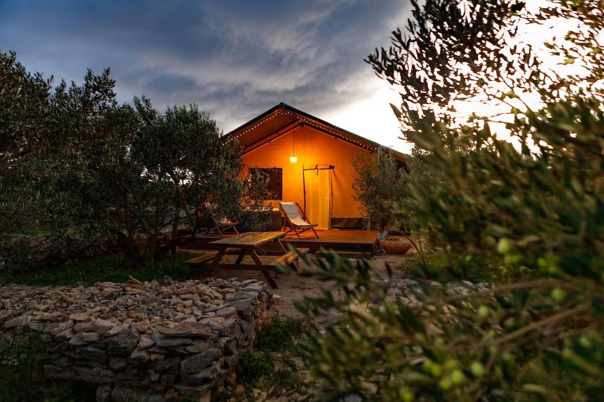 Adriatic Heritage Glamping No 1-Außenbereich Sommer