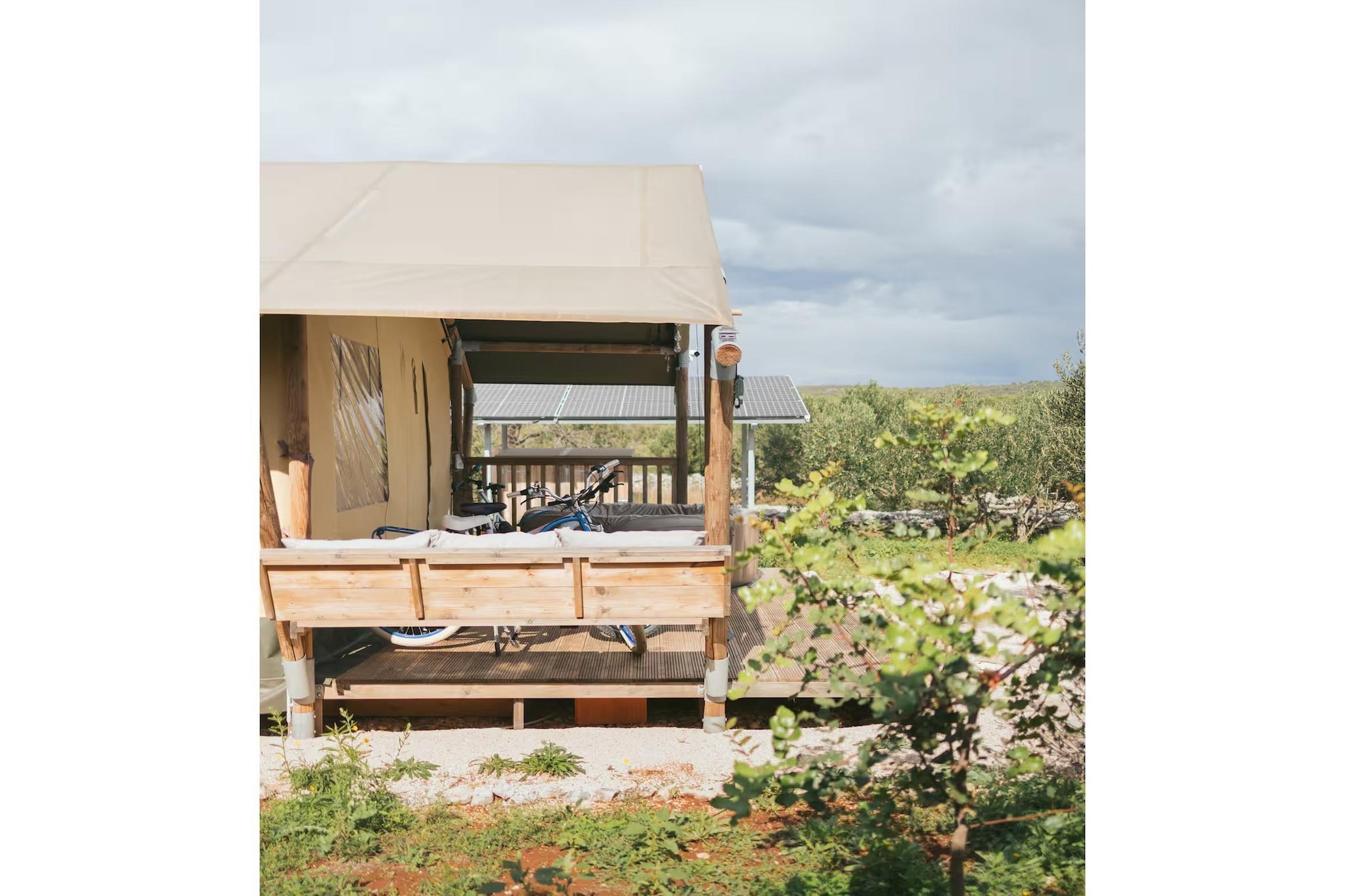 Adriatic Heritage Glamping No 1-Terrasse/Balkon