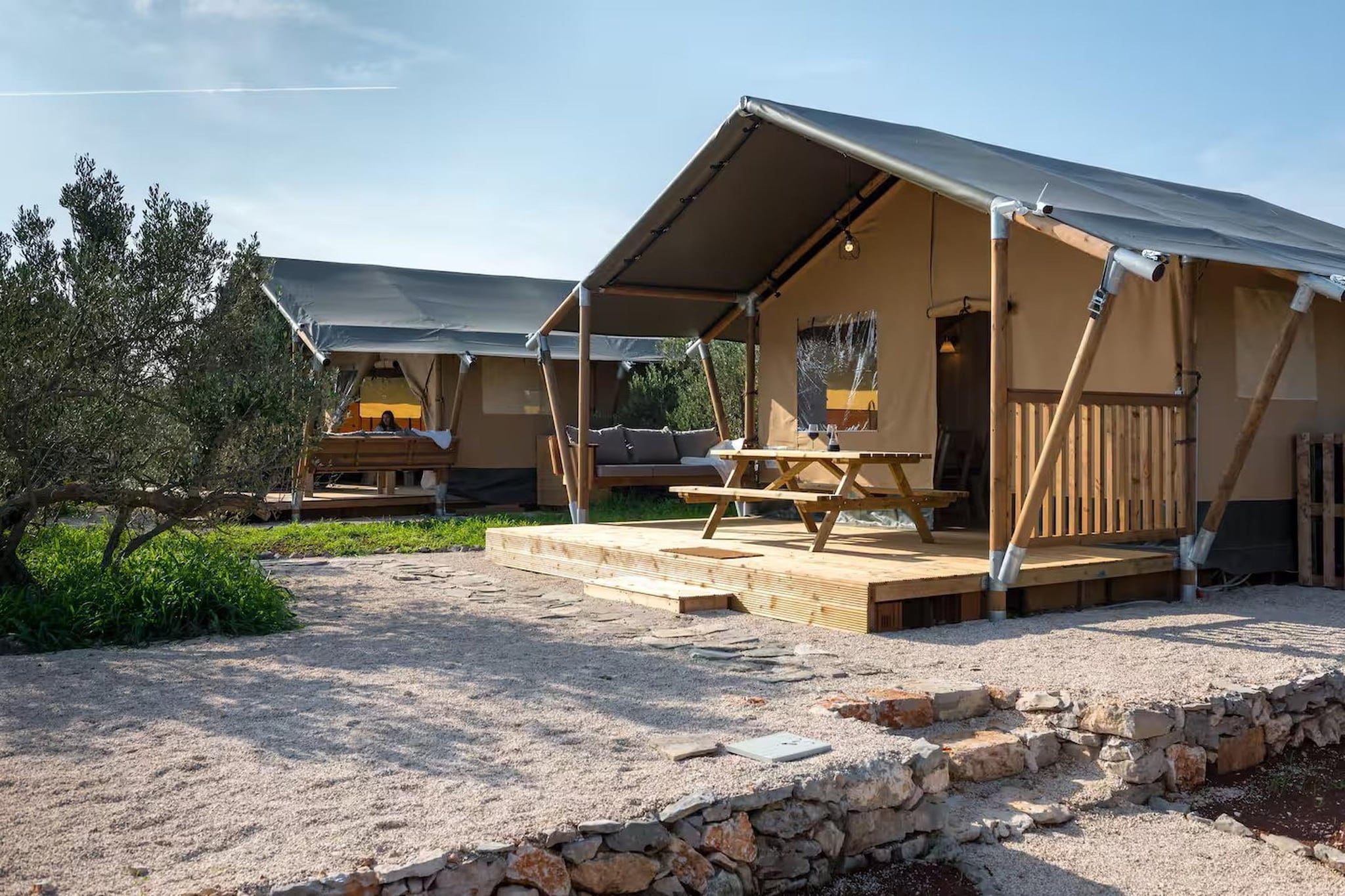 Adriatic Heritage Glamping No 1-Außenbereich Sommer