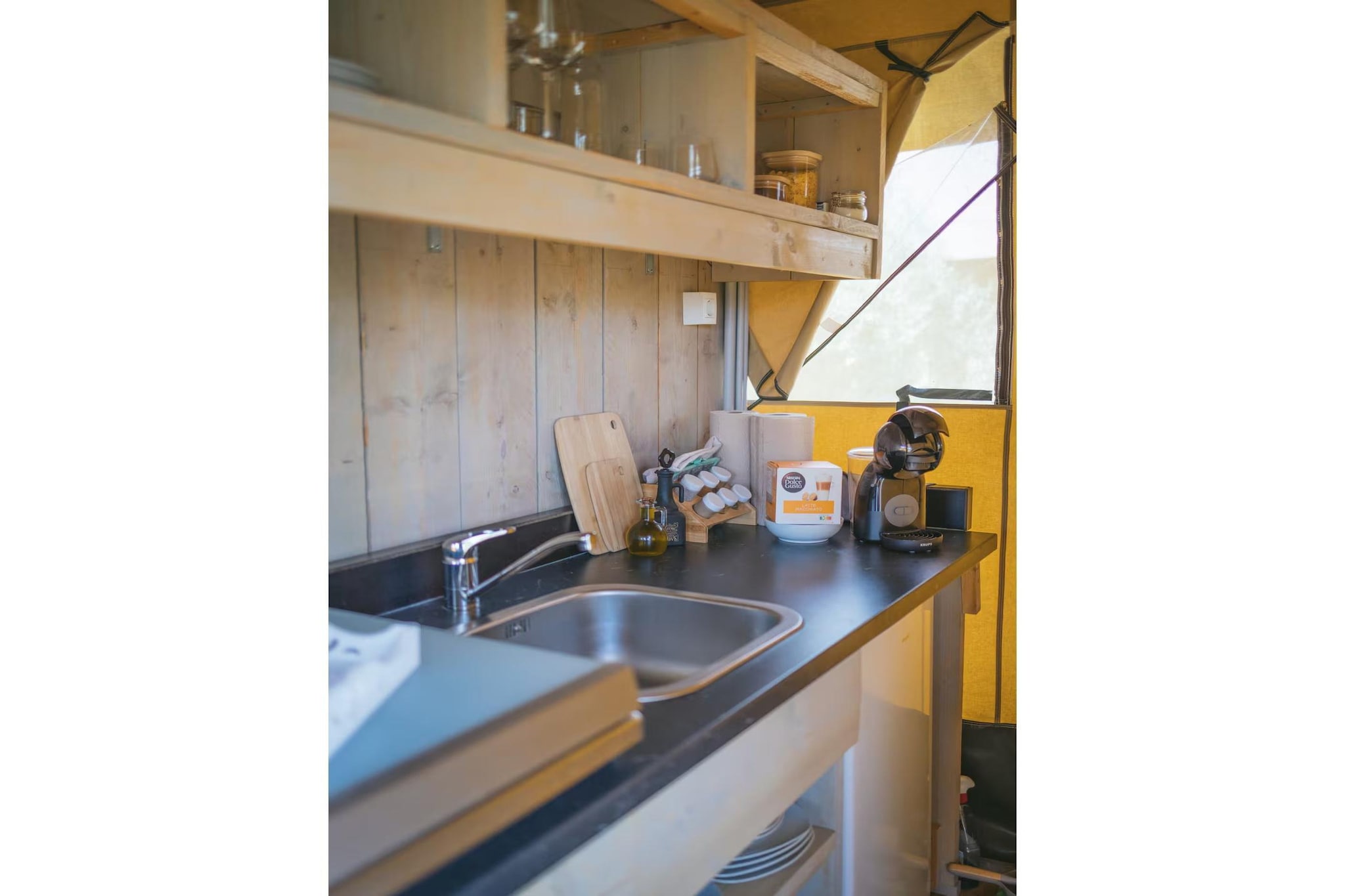 Adriatic Heritage Glamping No 1-Küche