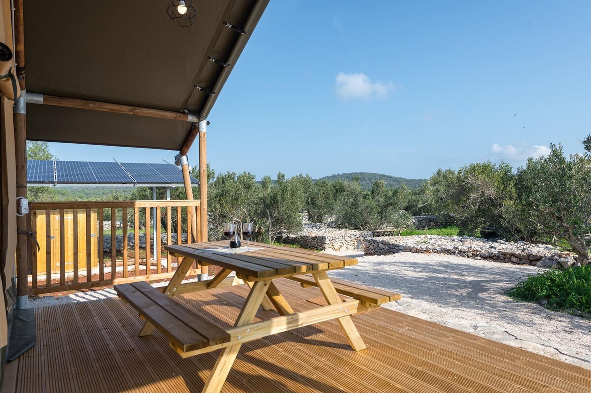 Adriatic Heritage Glamping No 2-Terrasse/Balkon