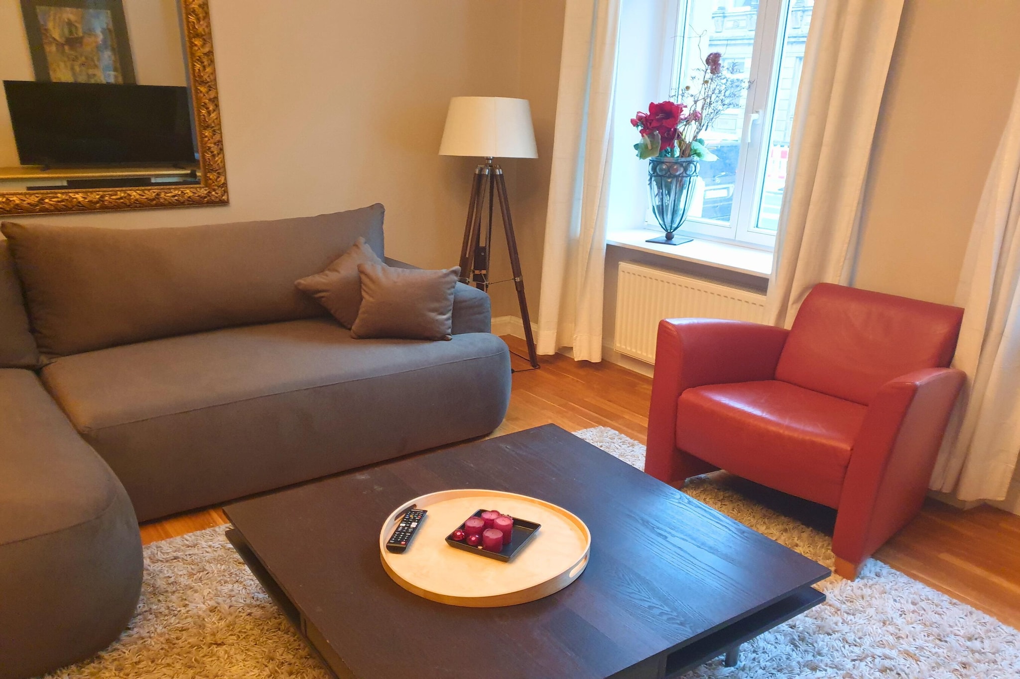 Charmante Altbauwohnung im Herzen von Bamberg-Woonkamer