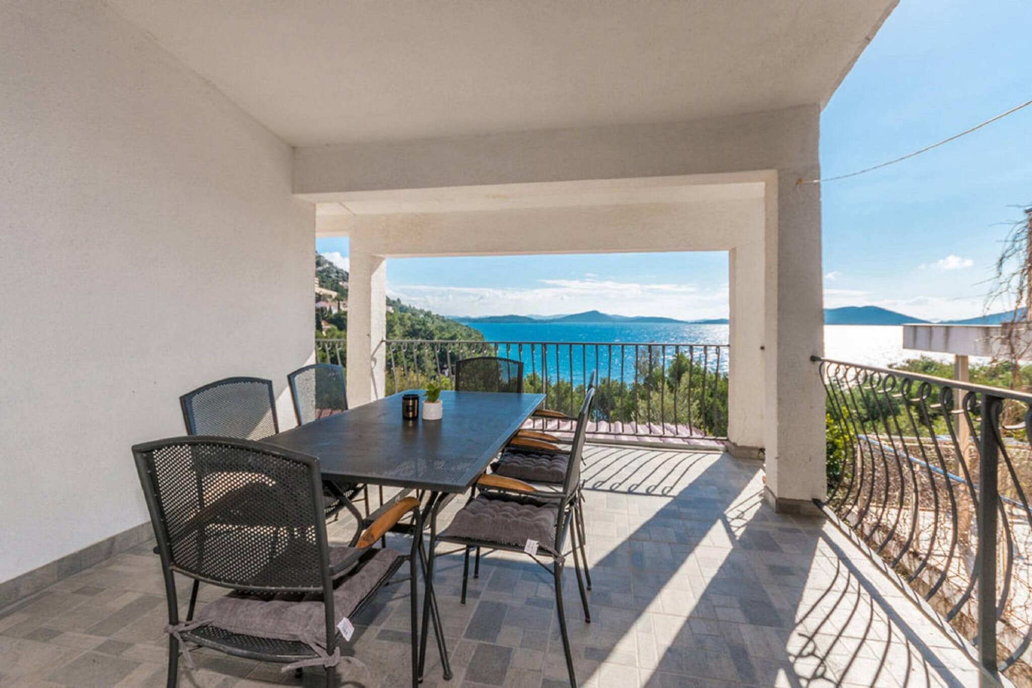 Sea view apartment Vanja-Terrasse / balcon