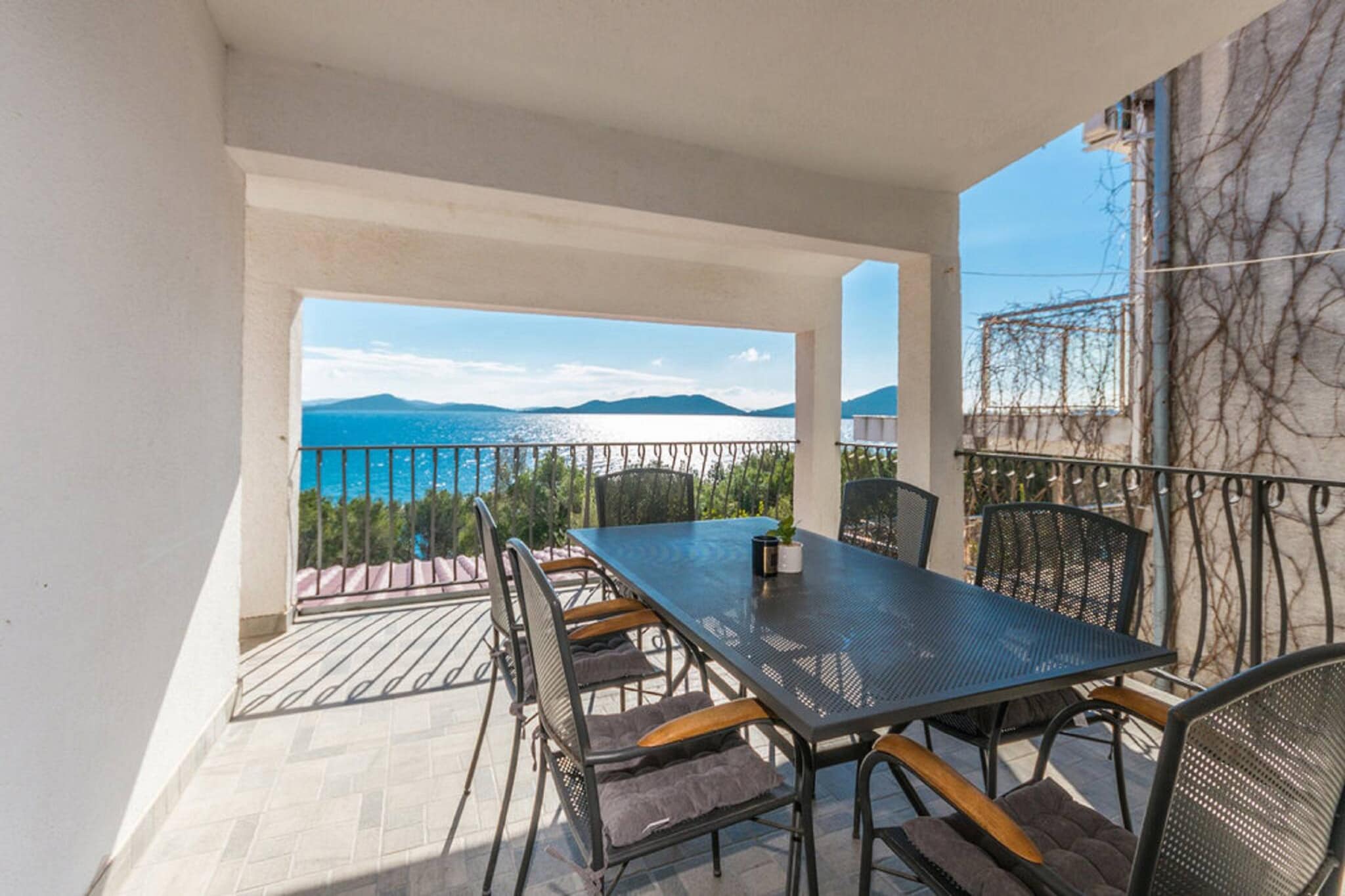 Sea view apartment Vanja-Terrasse / balcon