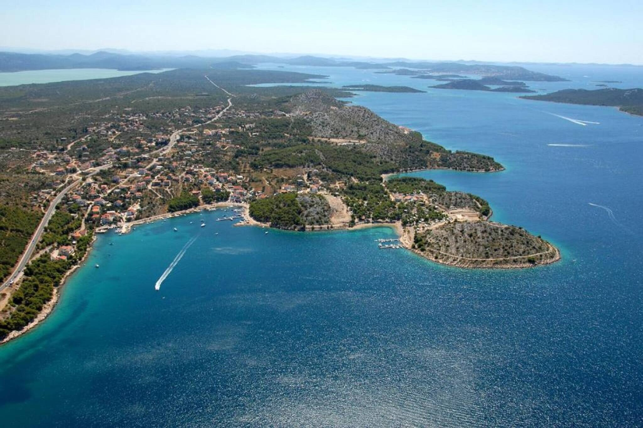 Sea view apartment Vanja-Zones été à 20 km