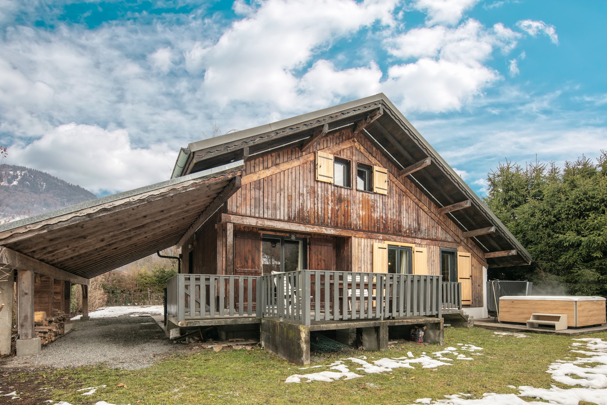 Chalet Les Marmottes - 5P8-Buitenkant zomer
